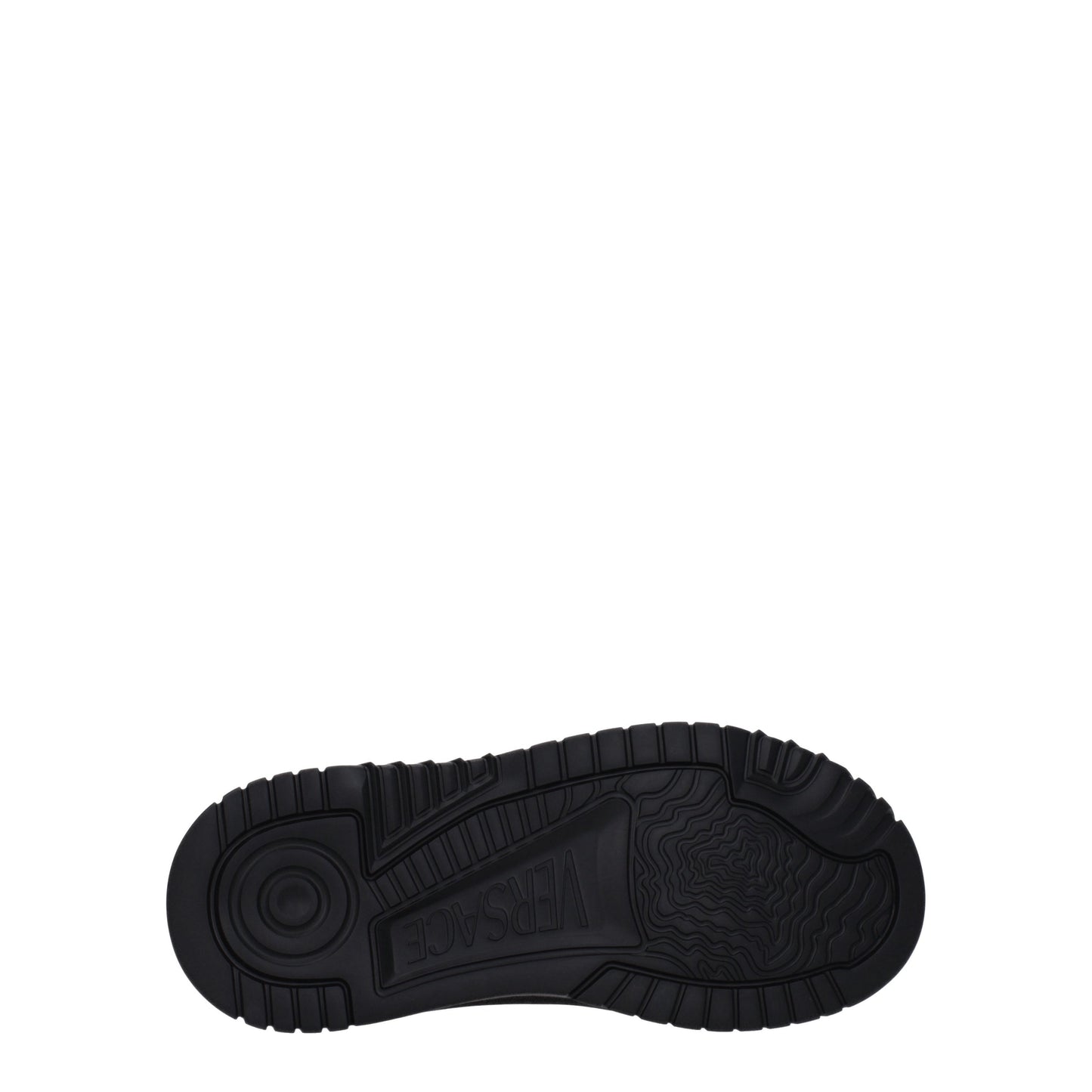 Versace Men's Sneakers in Fabric  Black