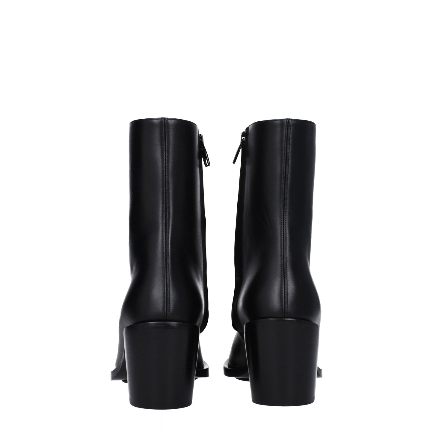 Alexander McQueen Women's Boots in Leather Black