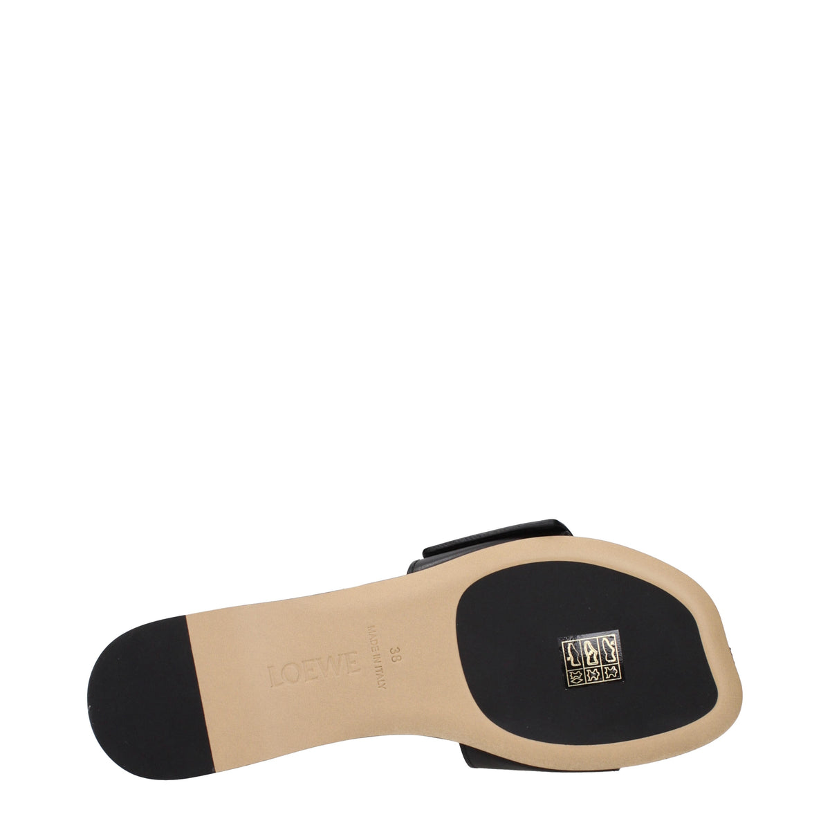 Loewe Slippers and Clogs Women Leather Black