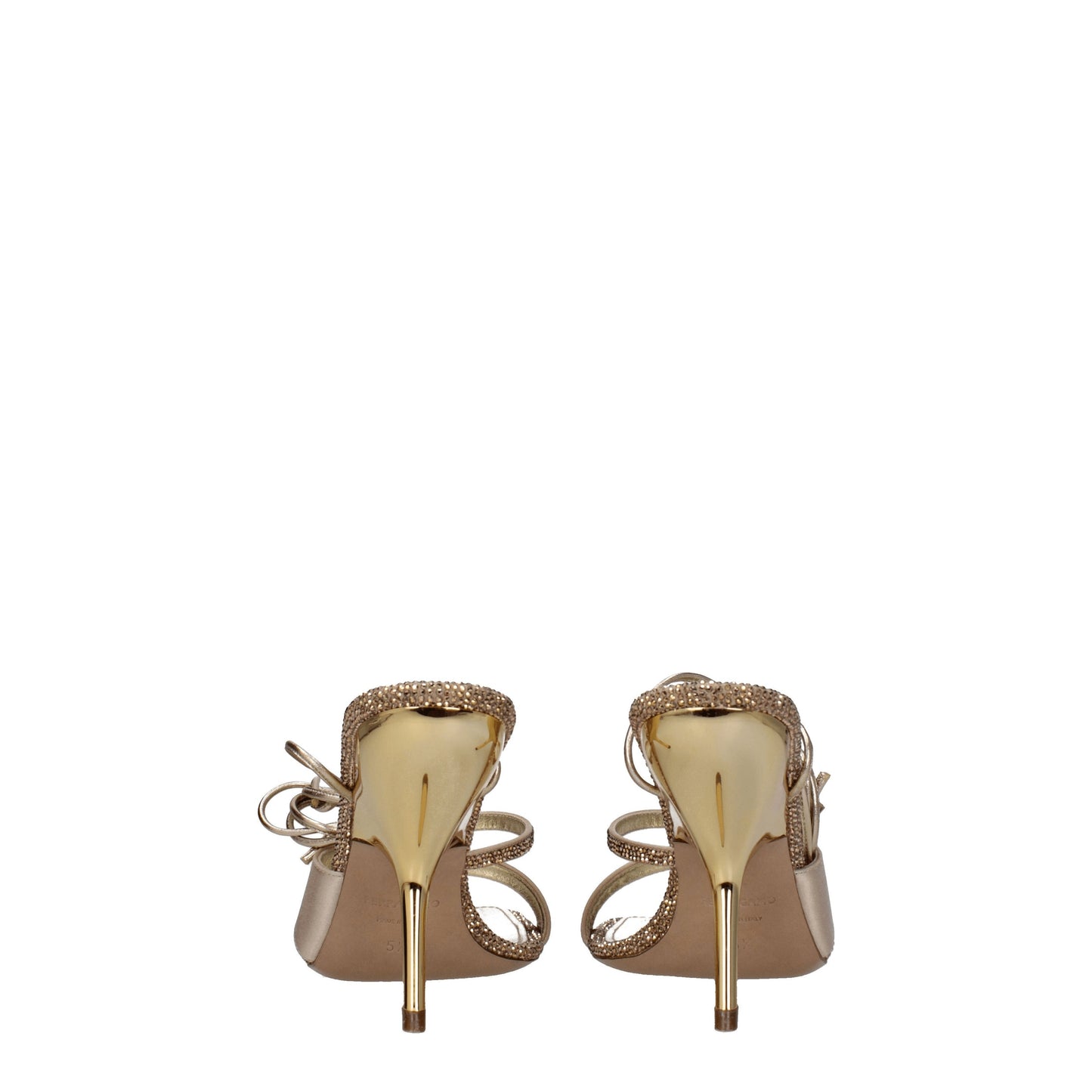 Salvatore Ferragamo Women's Sandals in Satin Gold