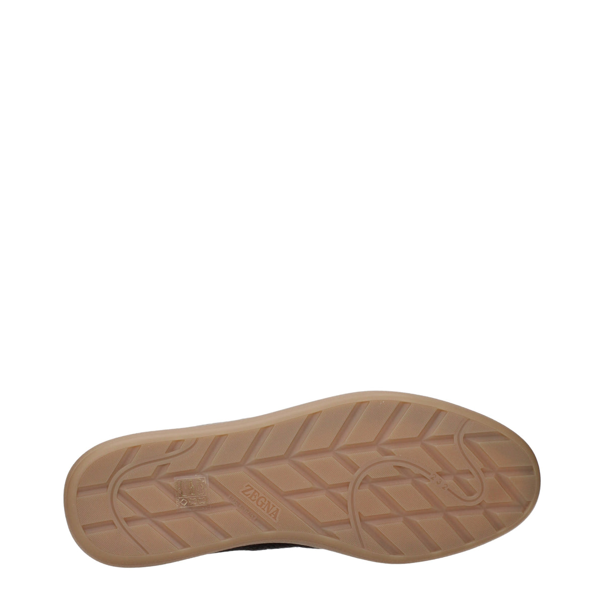 Zegna Sneakers Men Leather Black