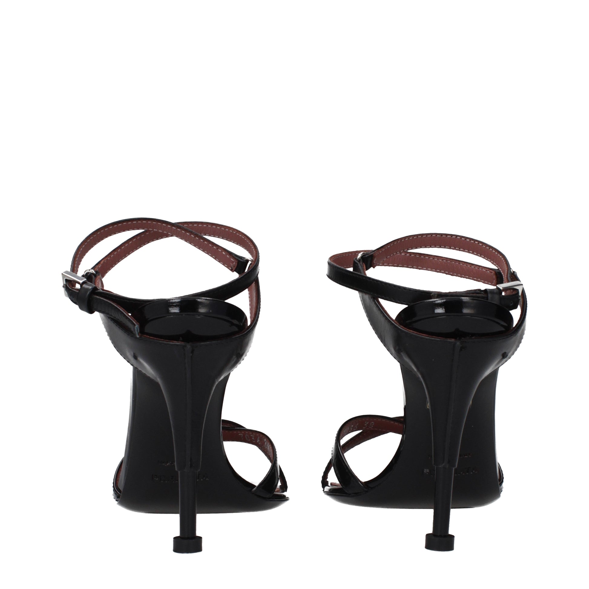 Premiata Women's Sandals Patent Leather