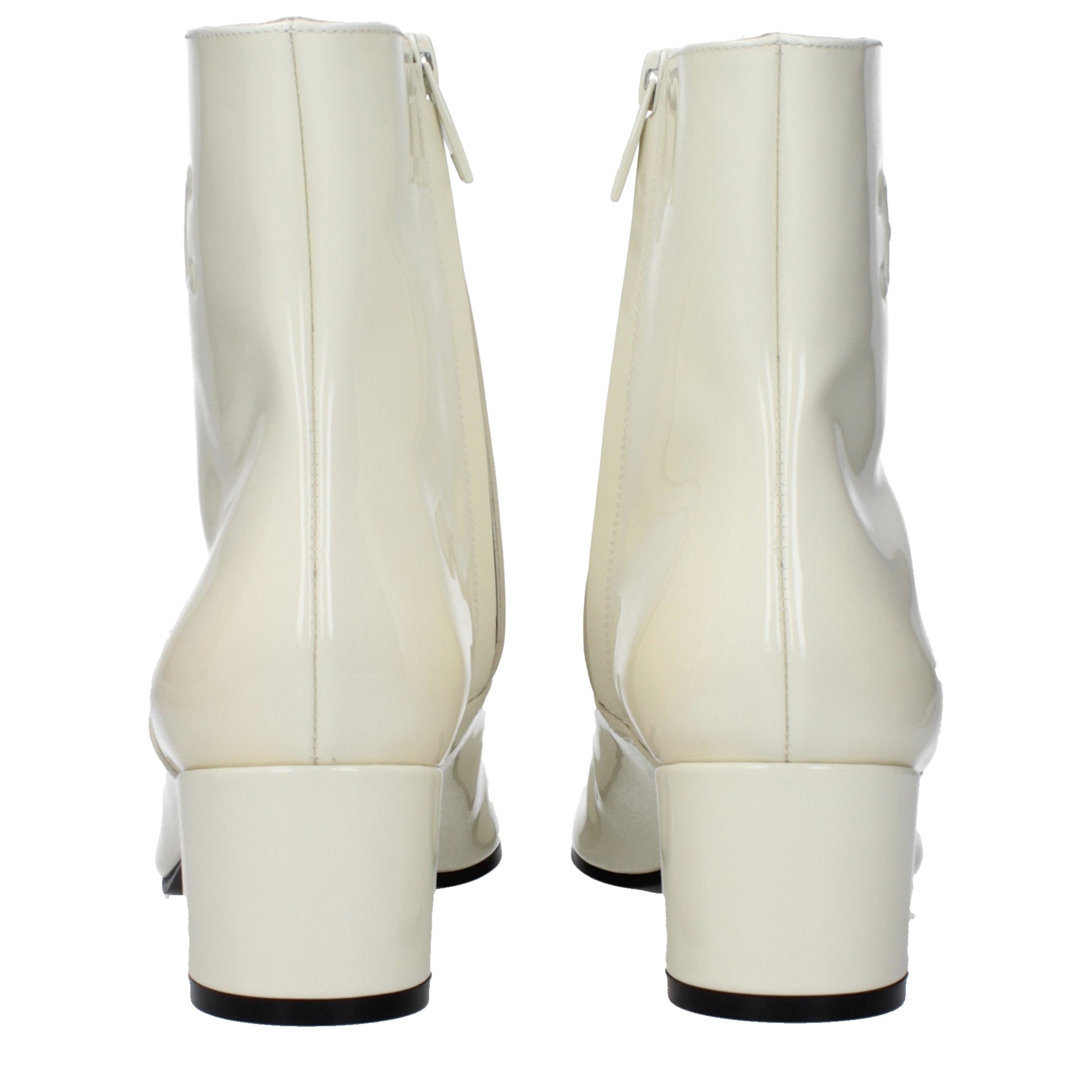 Celine Women's Ankle Boots Patent Leather