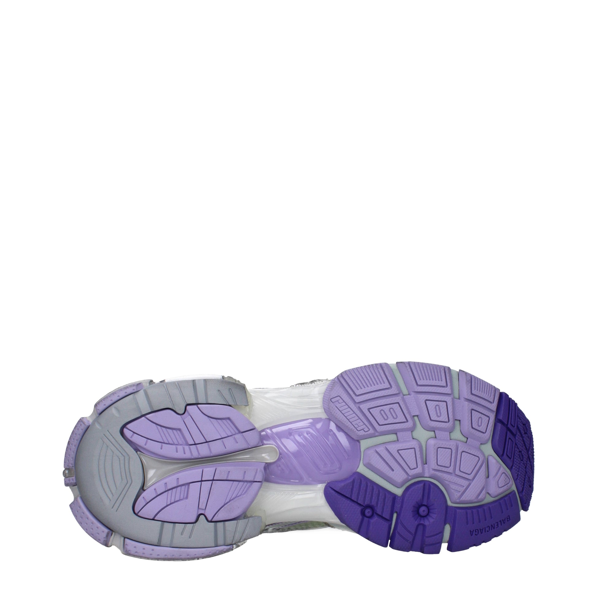 Balenciaga Sneakers Women Fabric  Gray/Lilac