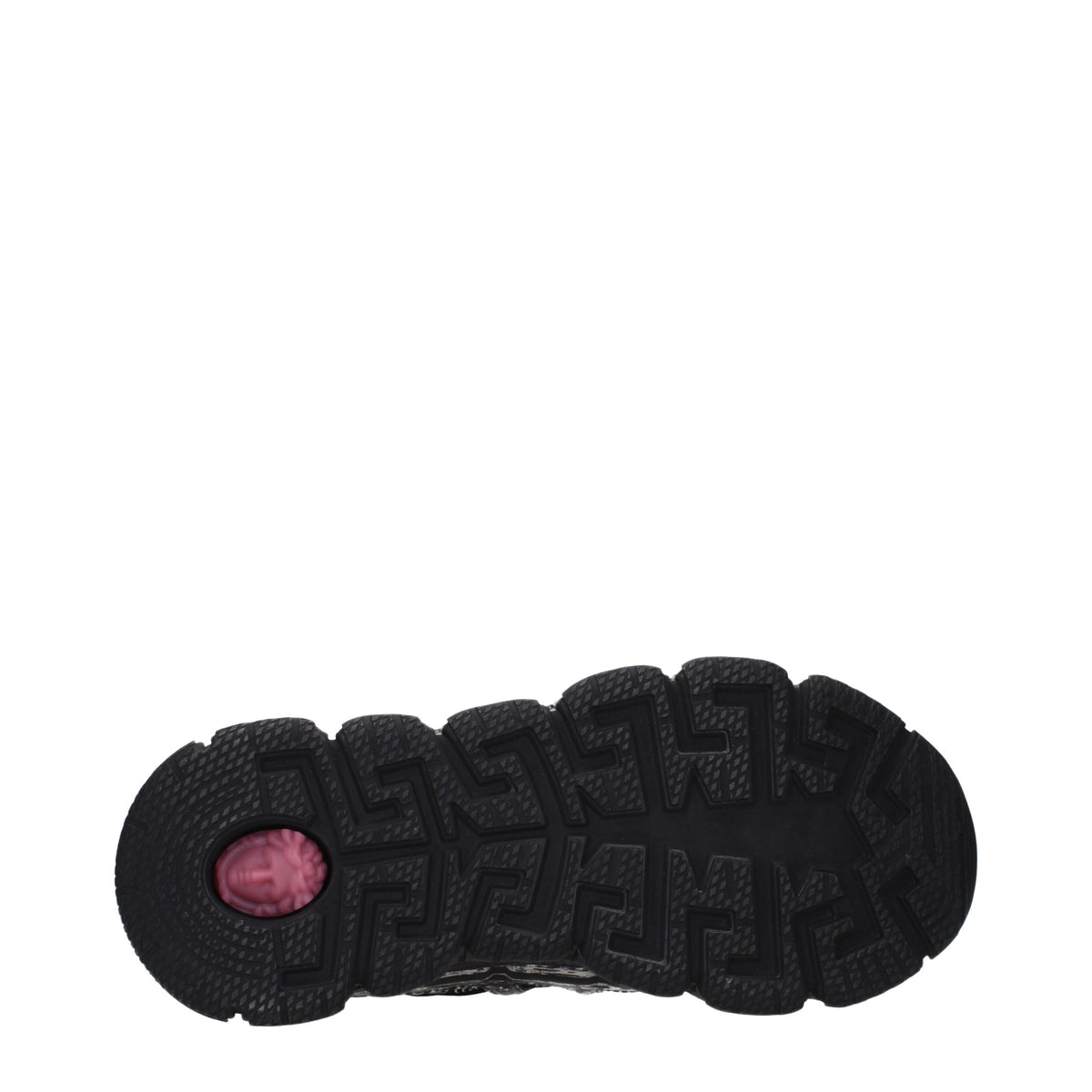 Versace Sneakers Men Fabric  Black/Silver