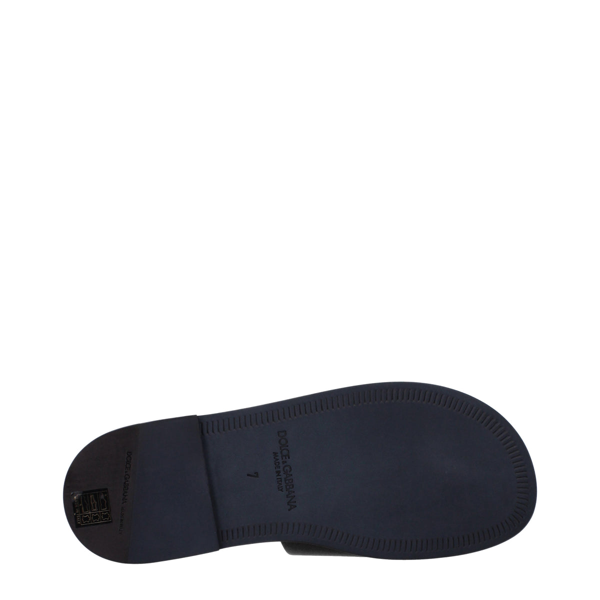 Dolce&Gabbana Slippers and Clogs Men Leather Black