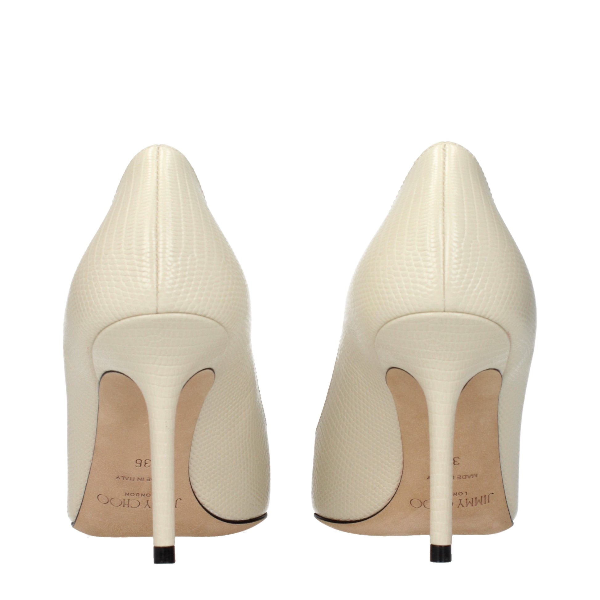 Jimmy Choo Pumps Women Leather Beige/Bamboo