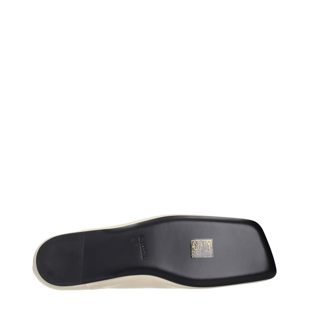 Jil Sander Ballet Flats Women Leather Beige