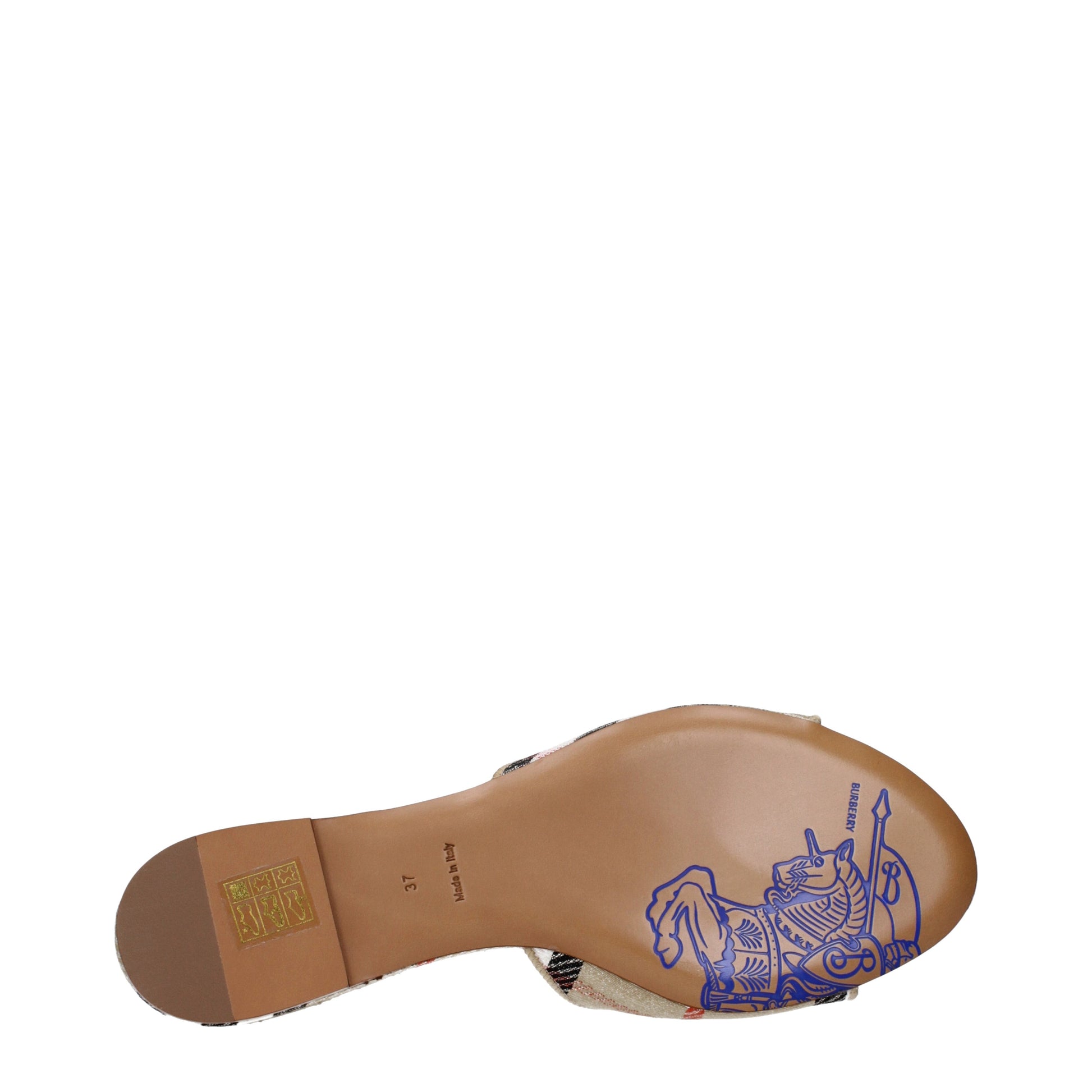 Burberry Slippers and Clogs Women Fabric  Beige/Sand