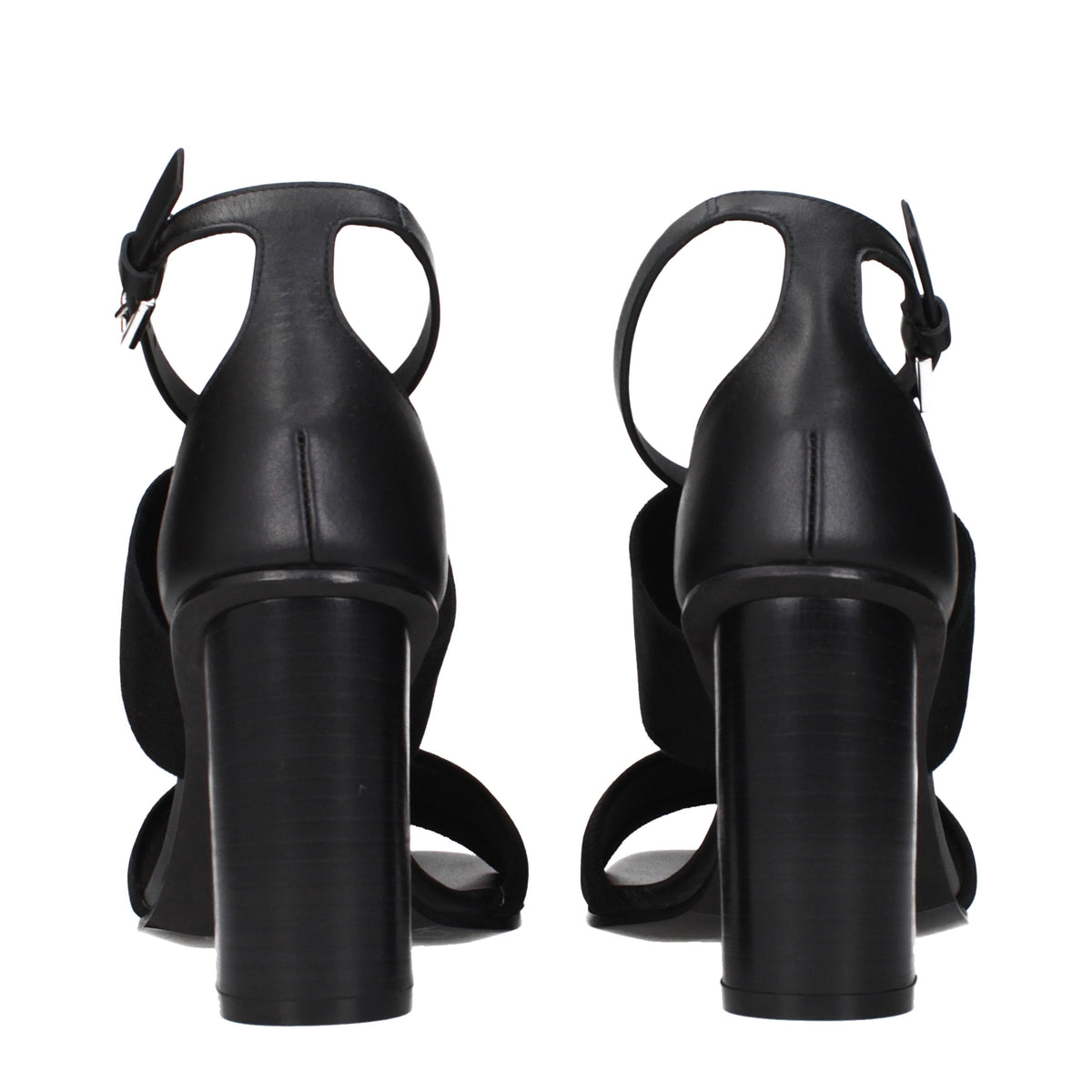Max Mara Sandals Women Fabric  Black
