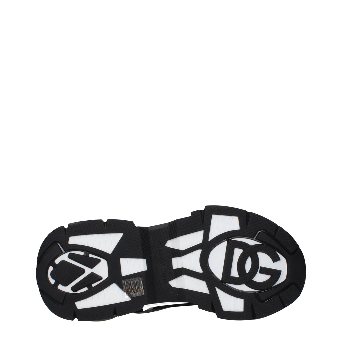 Dolce&Gabbana Sneakers Men Fabric  White/Black