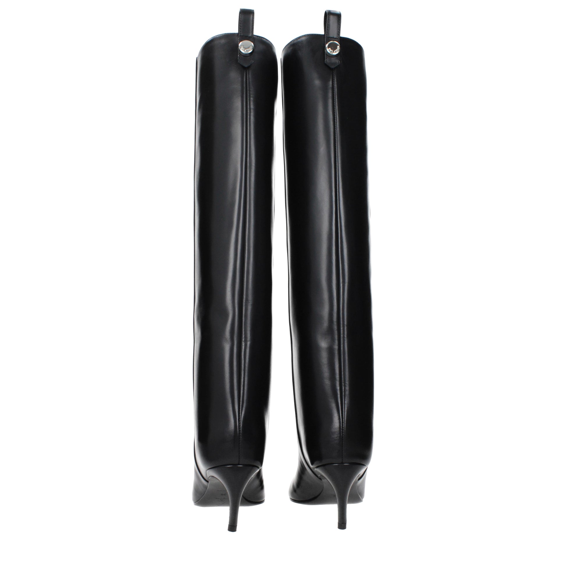 The Attico Boots Women Leather Black
