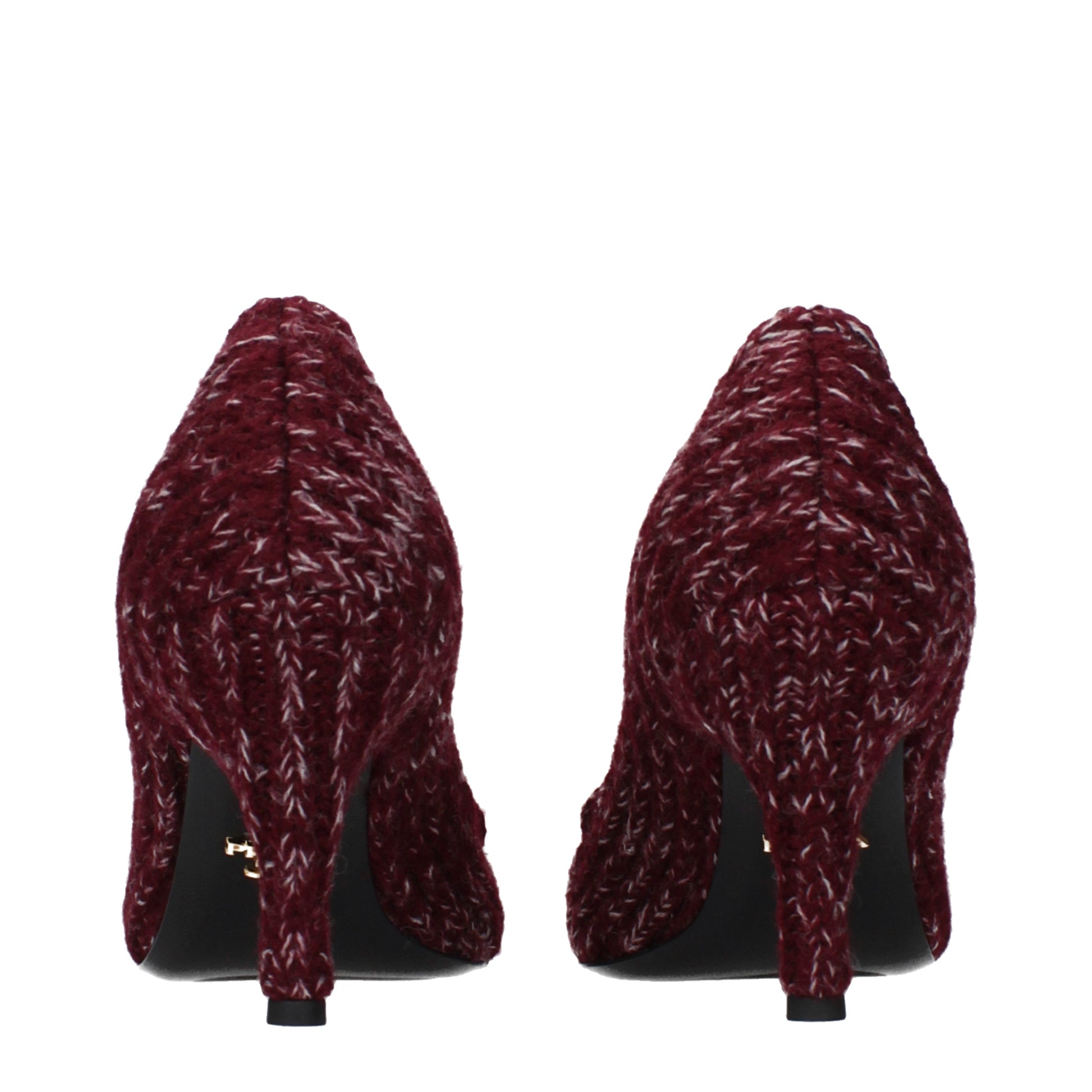 Prada Pumps Women Fabric  Red/Purple