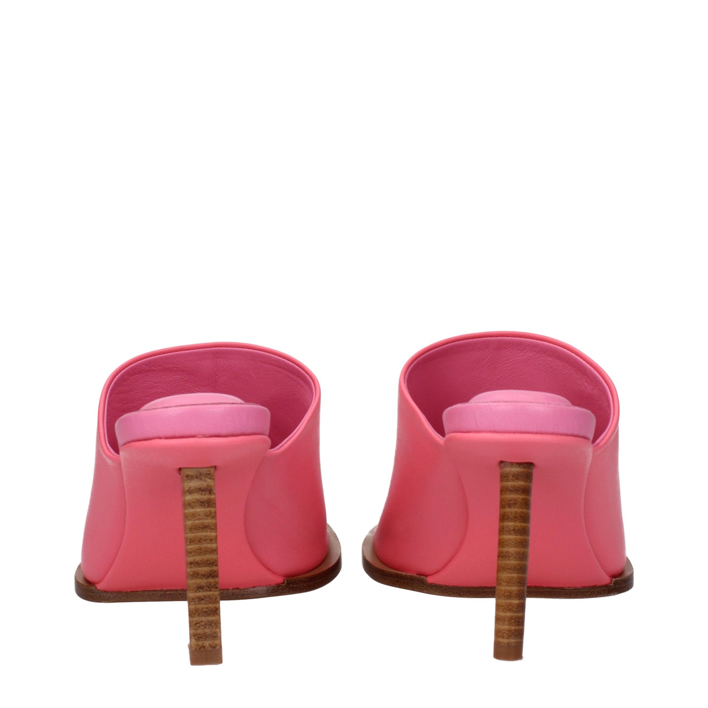 Jacquemus Women's Sandals in Leather Pink