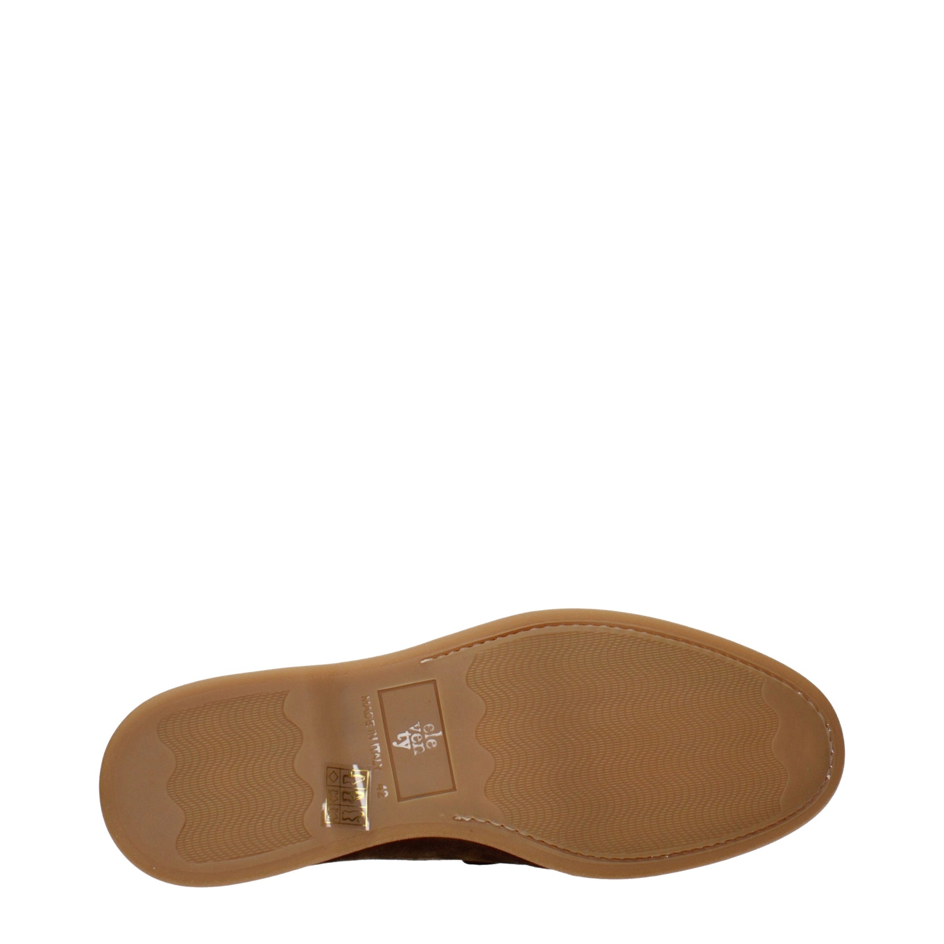 Eleventy Loafers Men Suede Brown