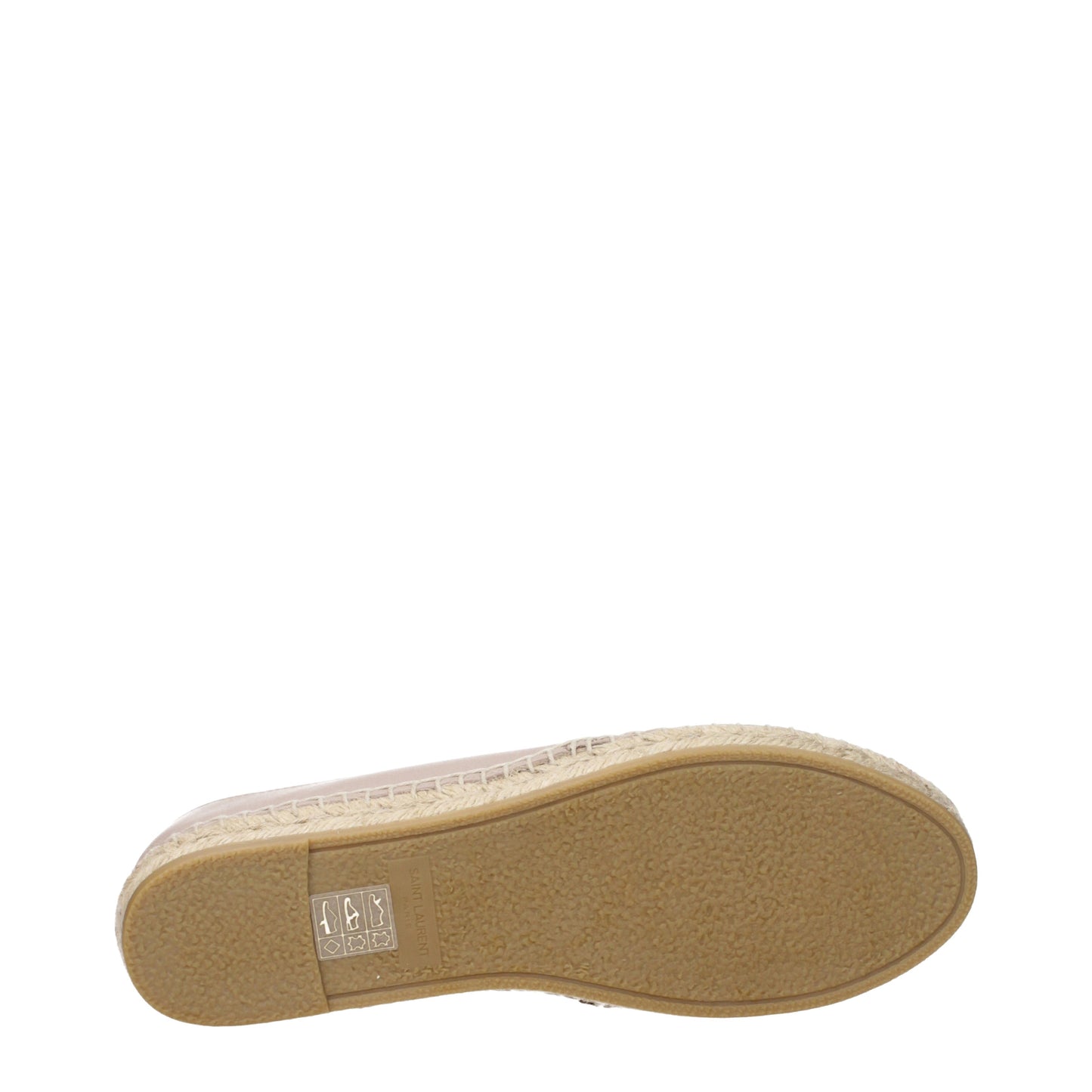 Saint Laurent Espadrilles Women Leather Beige/Powder