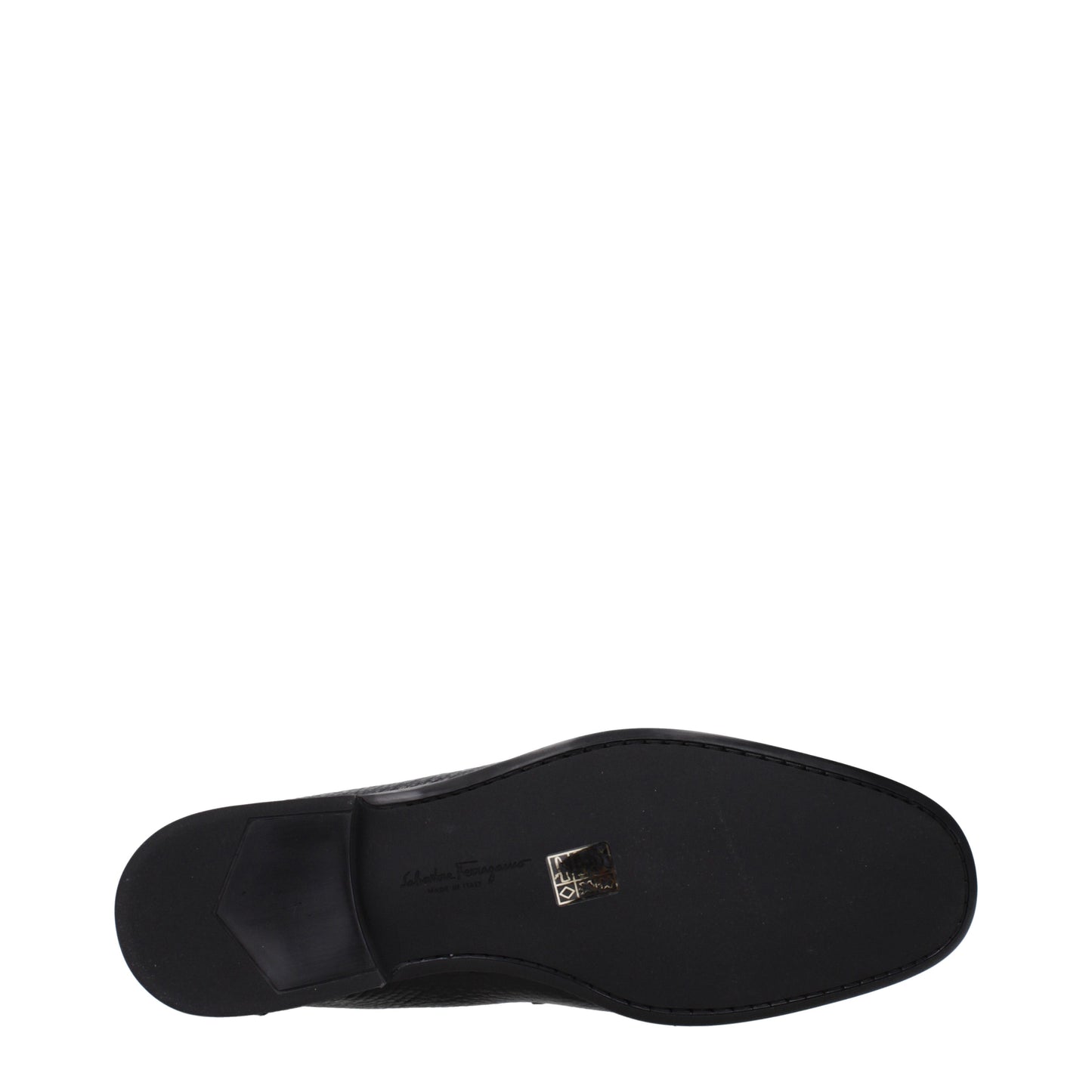 Salvatore Ferragamo Men's Loafers in Leather Black