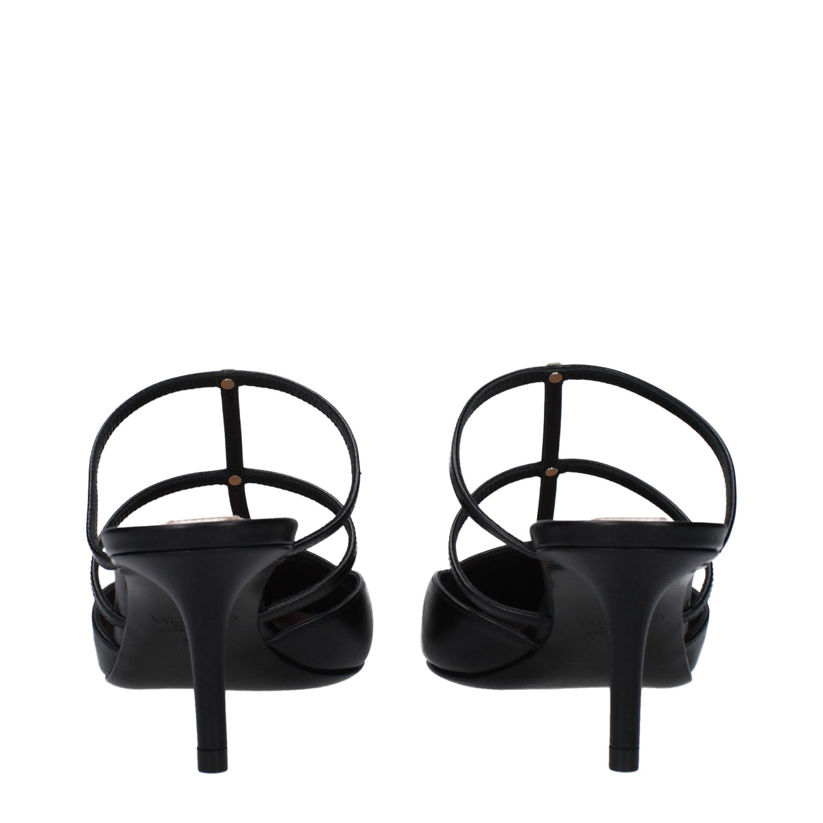 Valentino Garavani Sandals Women Leather Black
