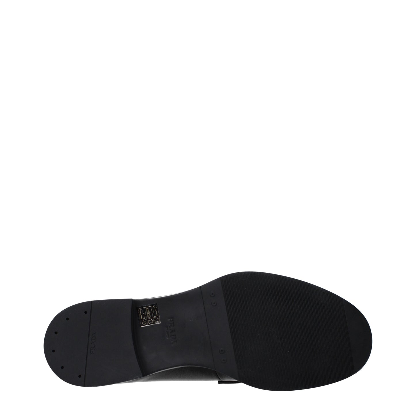 Prada Ankle Boots Men Leather Black
