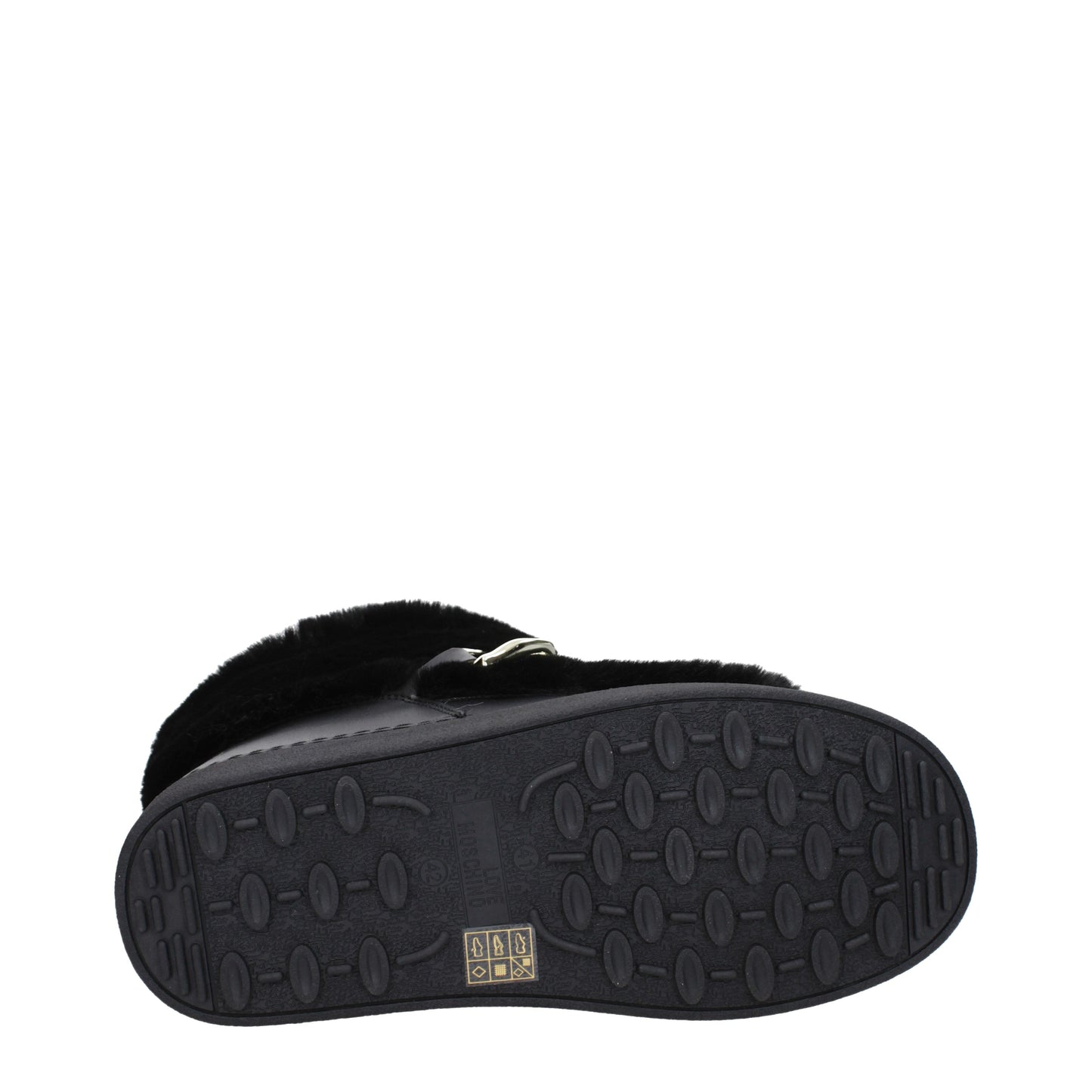 Love Moschino Women's Boots in Polyester Black