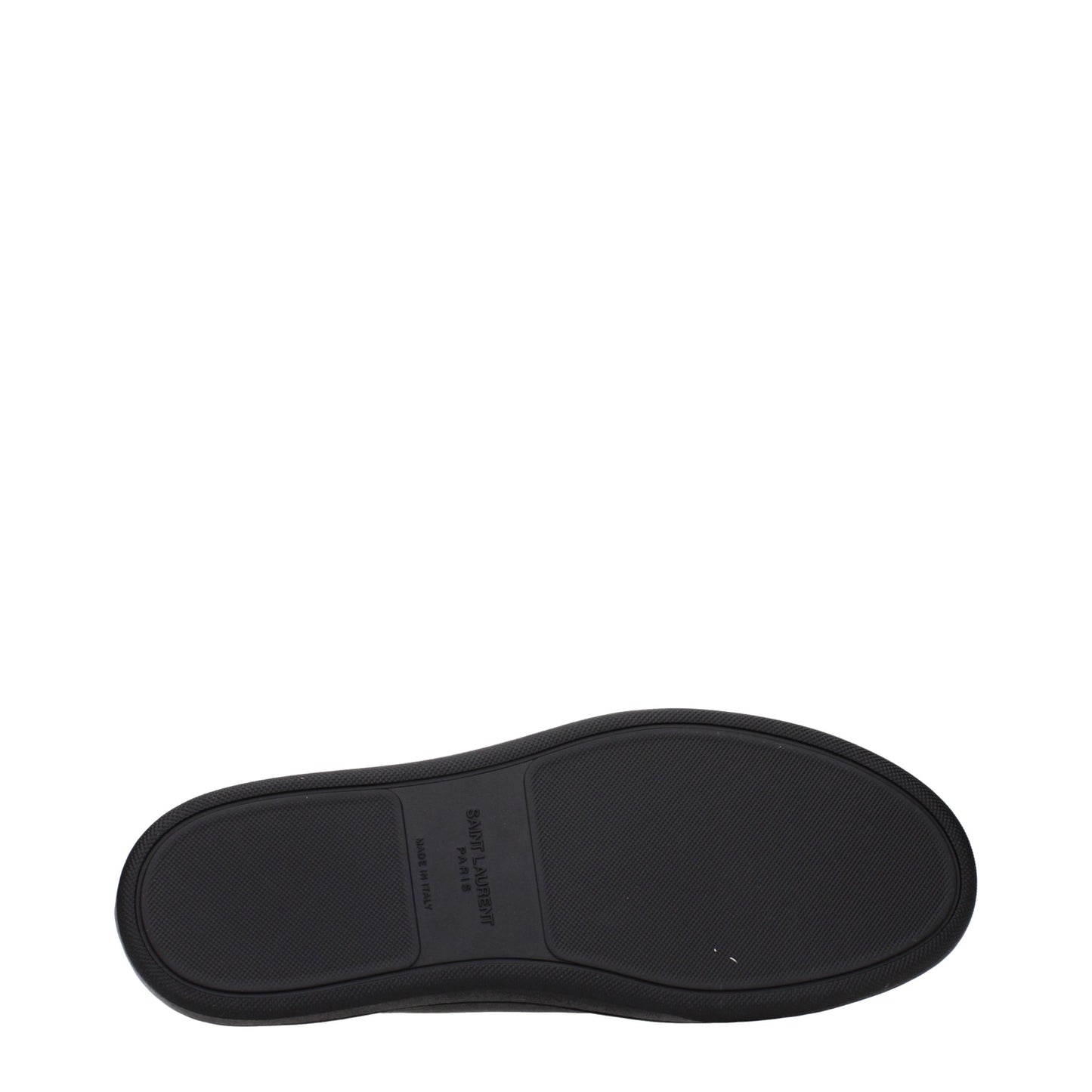 Saint Laurent Sneakers Men Leather Black