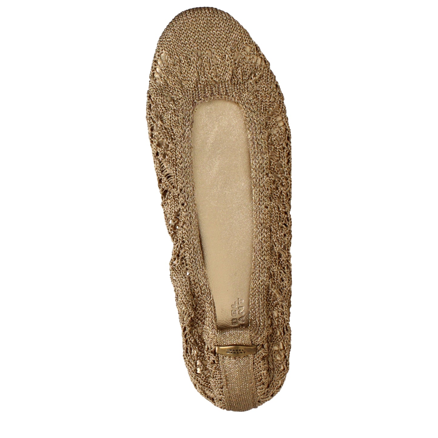 Isabel Marant Ballet Flats Women Fabric  Gold