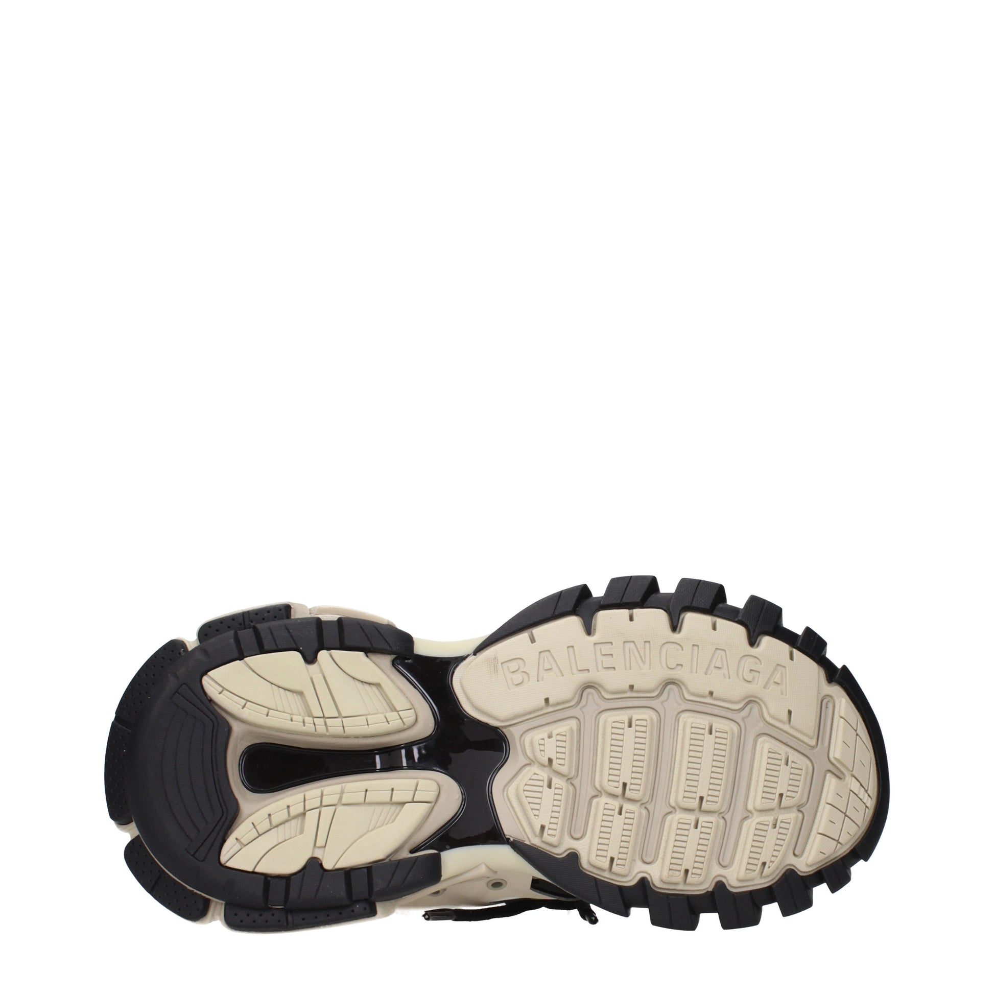 Balenciaga Sneakers Women Fabric  Beige/Black