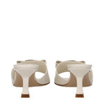 Ferragamo Sandals Women Leather Beige/Mascarpone