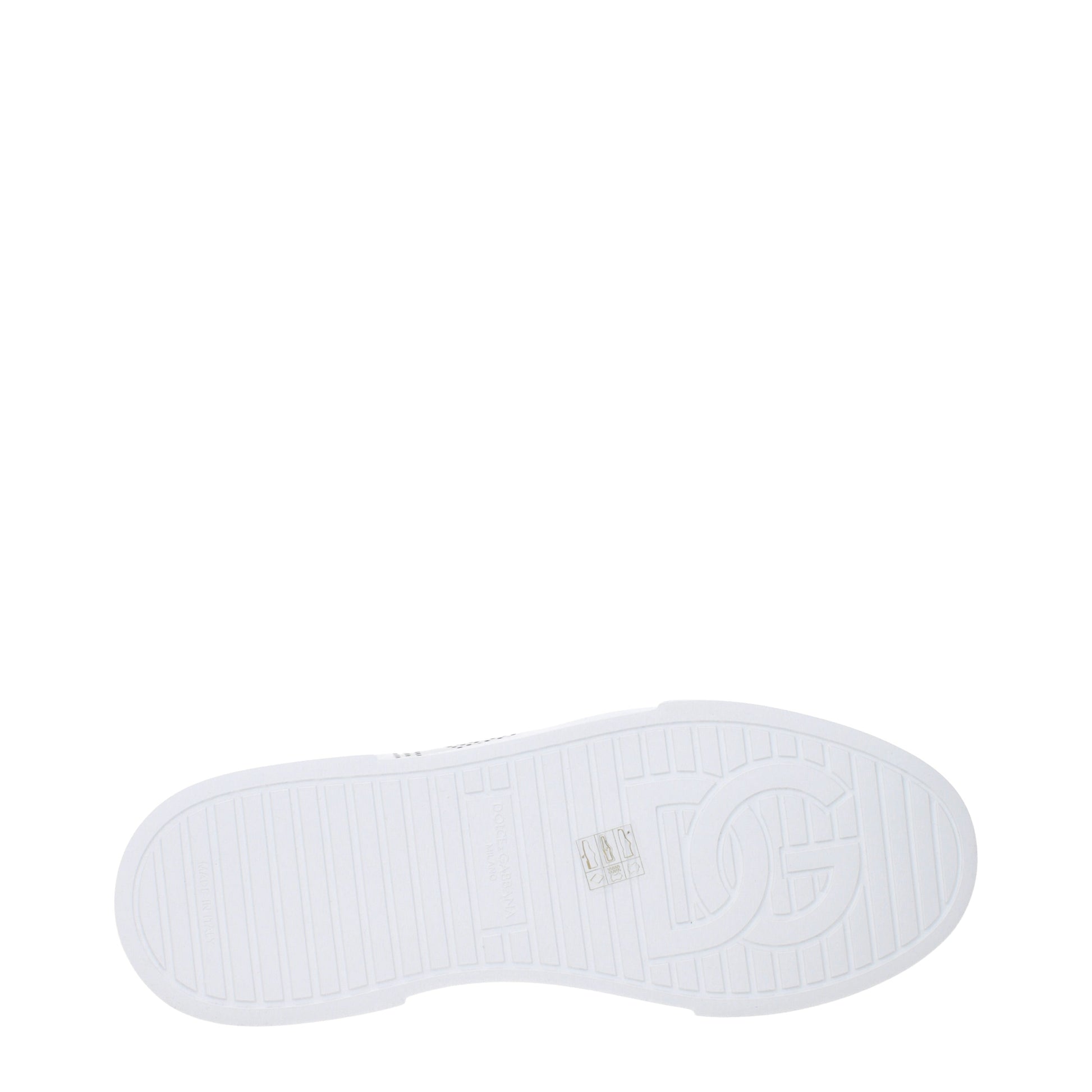 Dolce&Gabbana Sneakers Men Leather White/Black