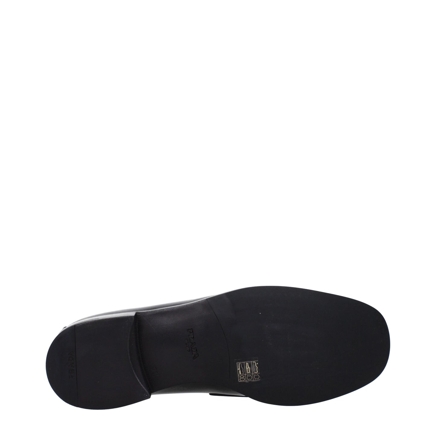 Prada Men's Loafers in Leather Black