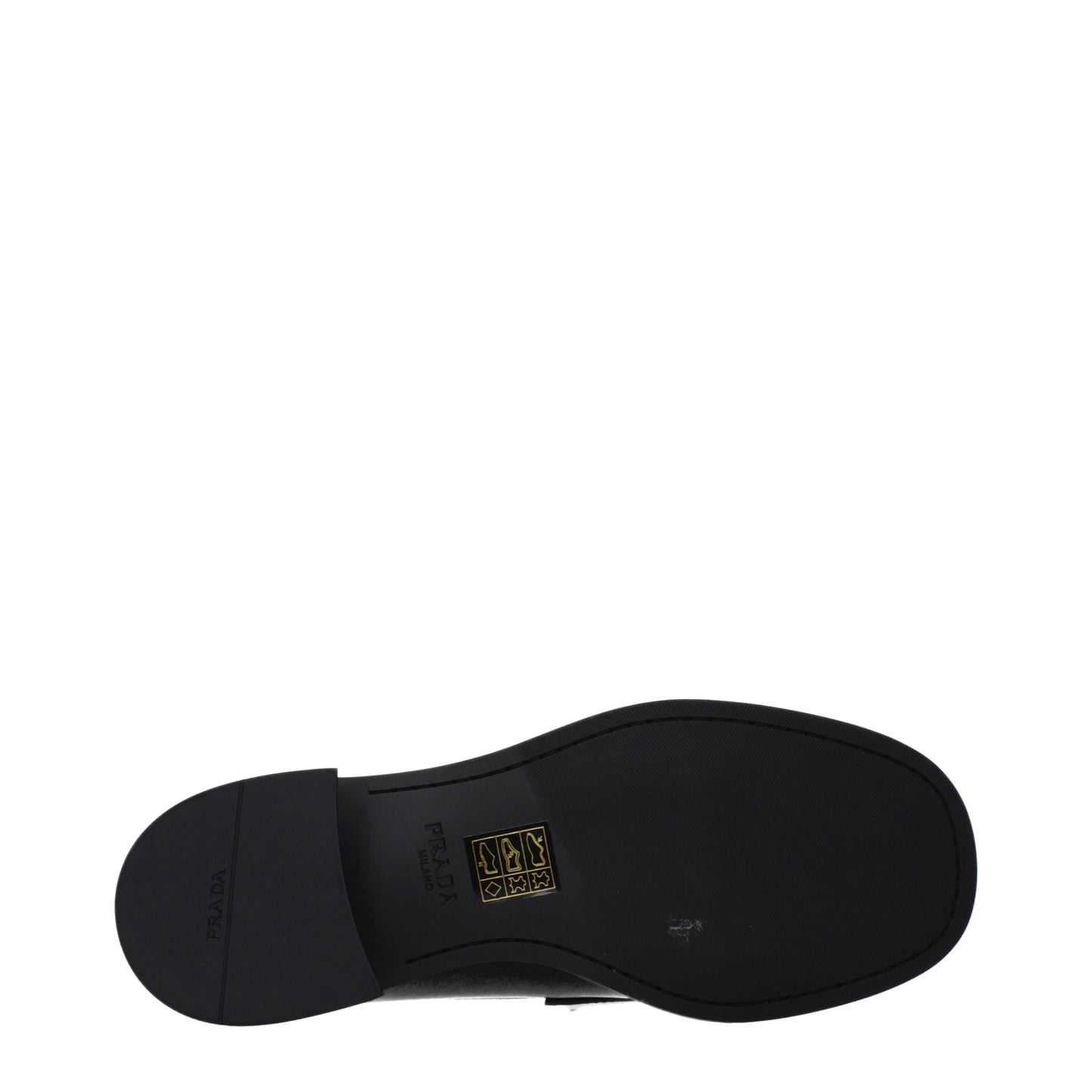 Prada Loafers Women Leather Black