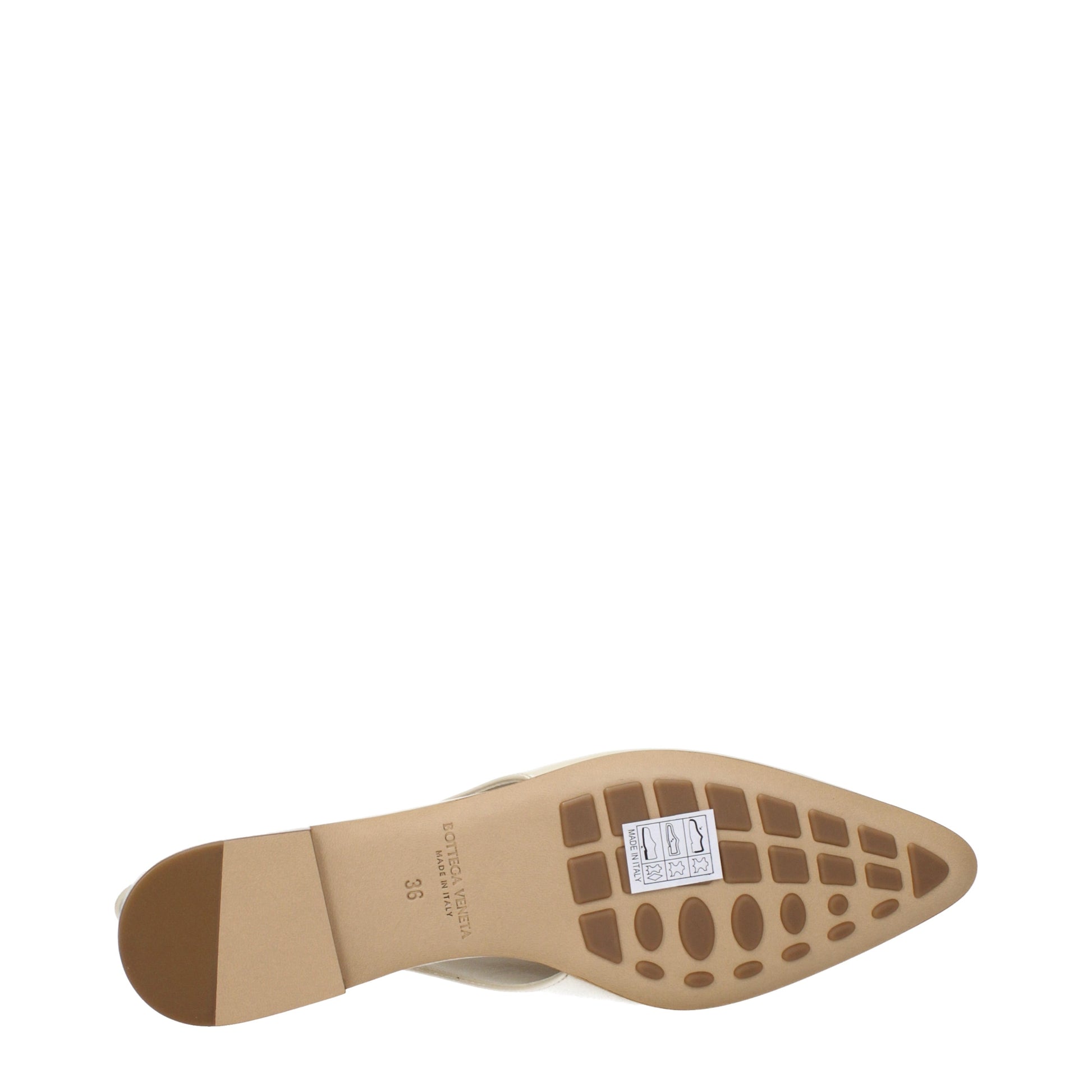 Bottega Veneta Women's Sandals Leather Salt