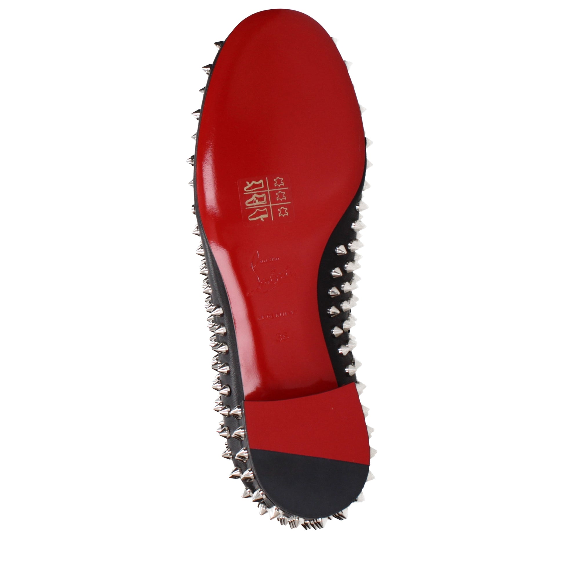 Louboutin Pumps Women Leather Black