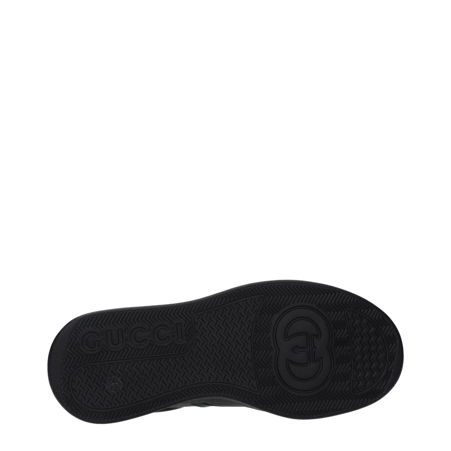 Gucci Sneakers Men Leather Black