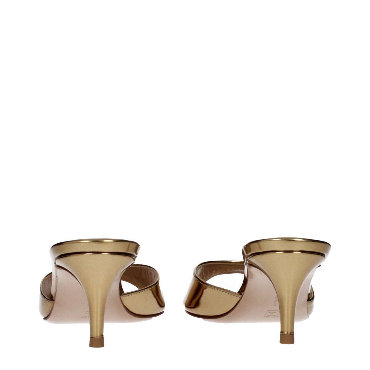 Gianvito Rossi Sandals Women Leather Gold