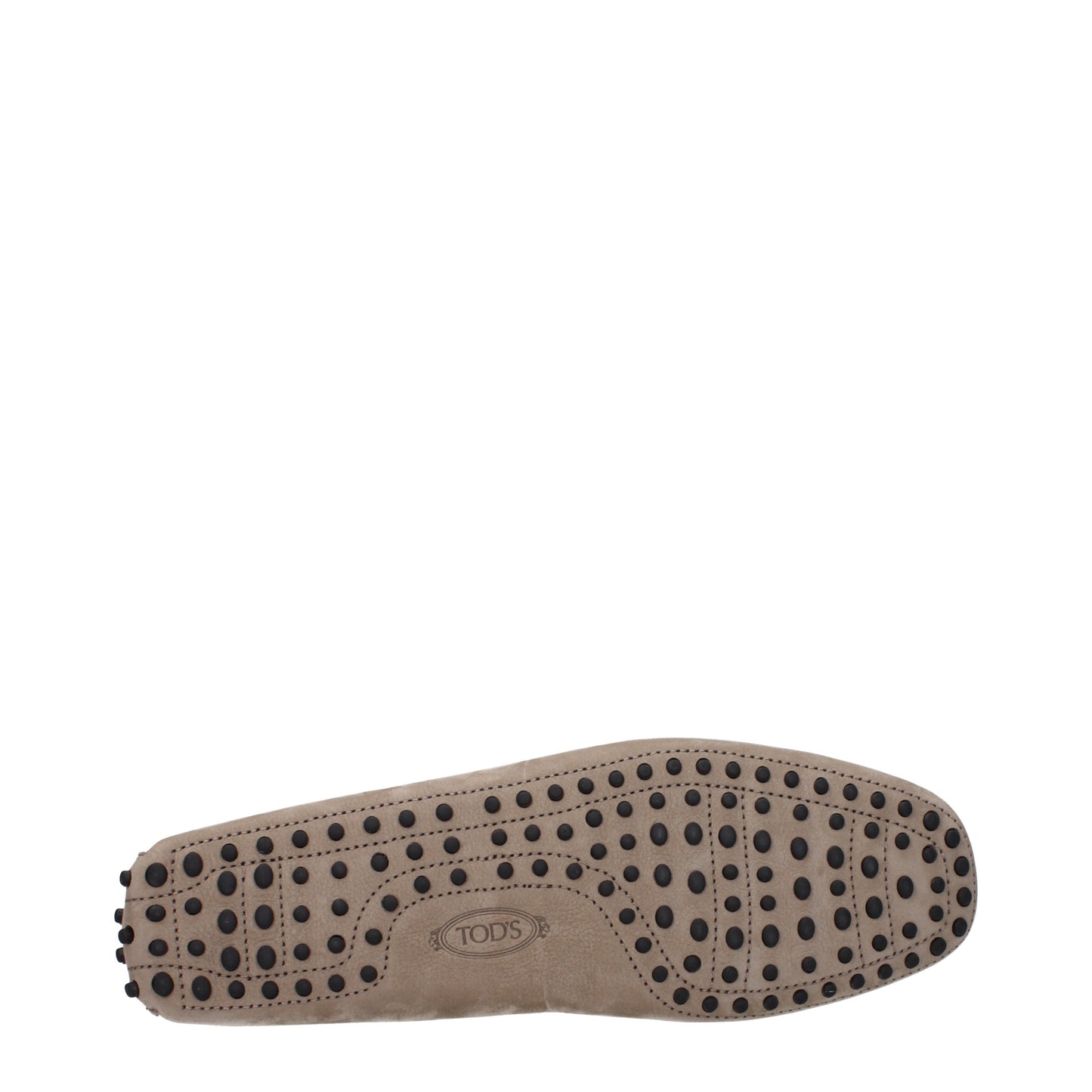 Tod's Men's Loafers in Suede Beige/Crete