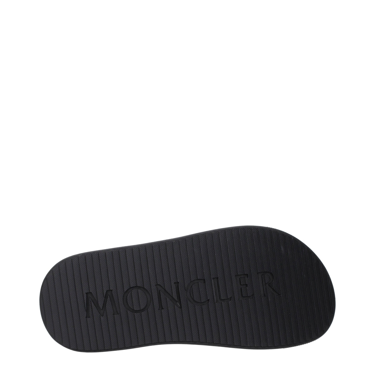 Moncler Slippers and Clogs Women Rubber Black