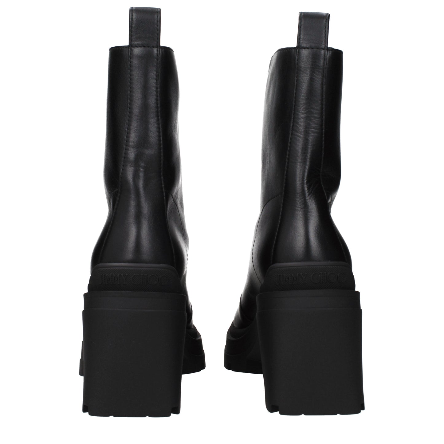 Jimmy Choo Ankle Boots Women Leather Black