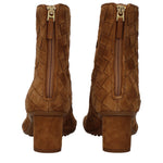 Bottega Veneta Ankle Boots Women Suede Brown/Caramel