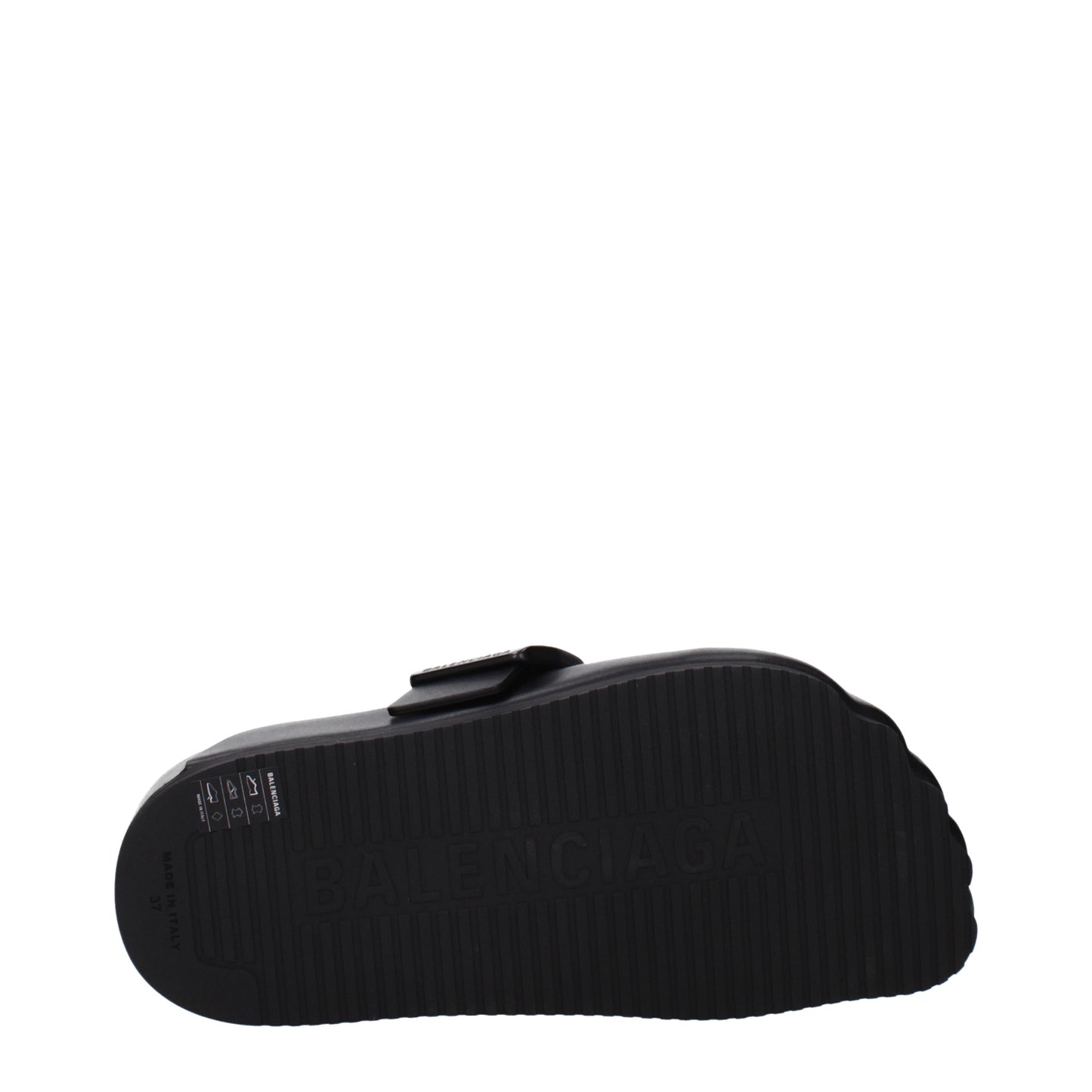 Balenciaga Slippers and Clogs Women Leather Black