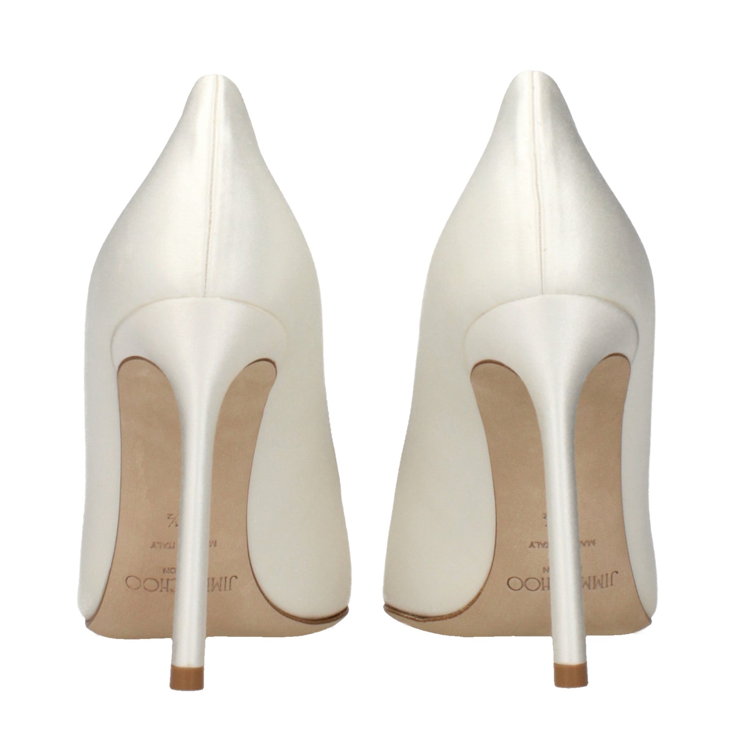 Jimmy Choo Pumps Women Satin Beige/Ivory