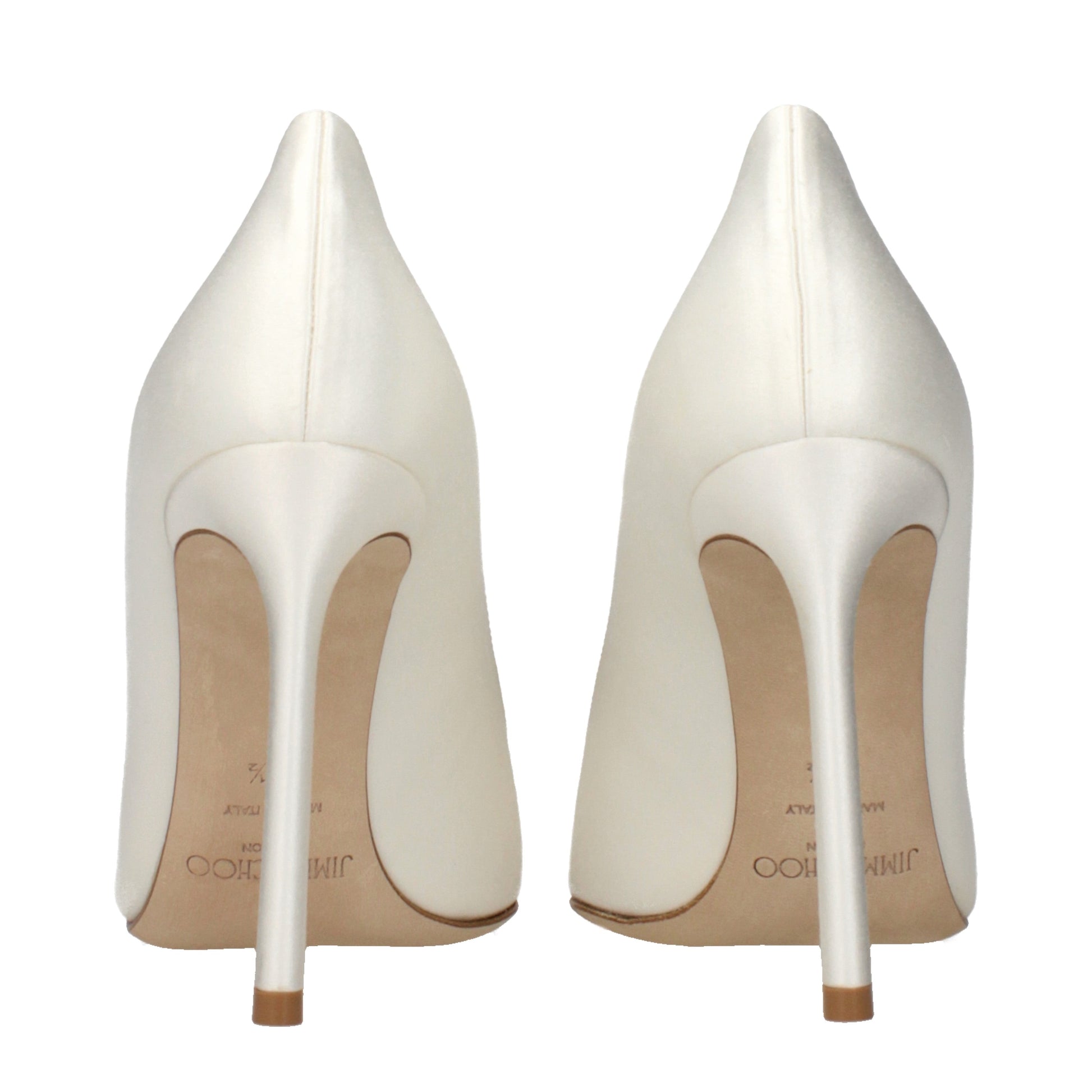 Jimmy Choo Pumps Women Satin Beige/Ivory