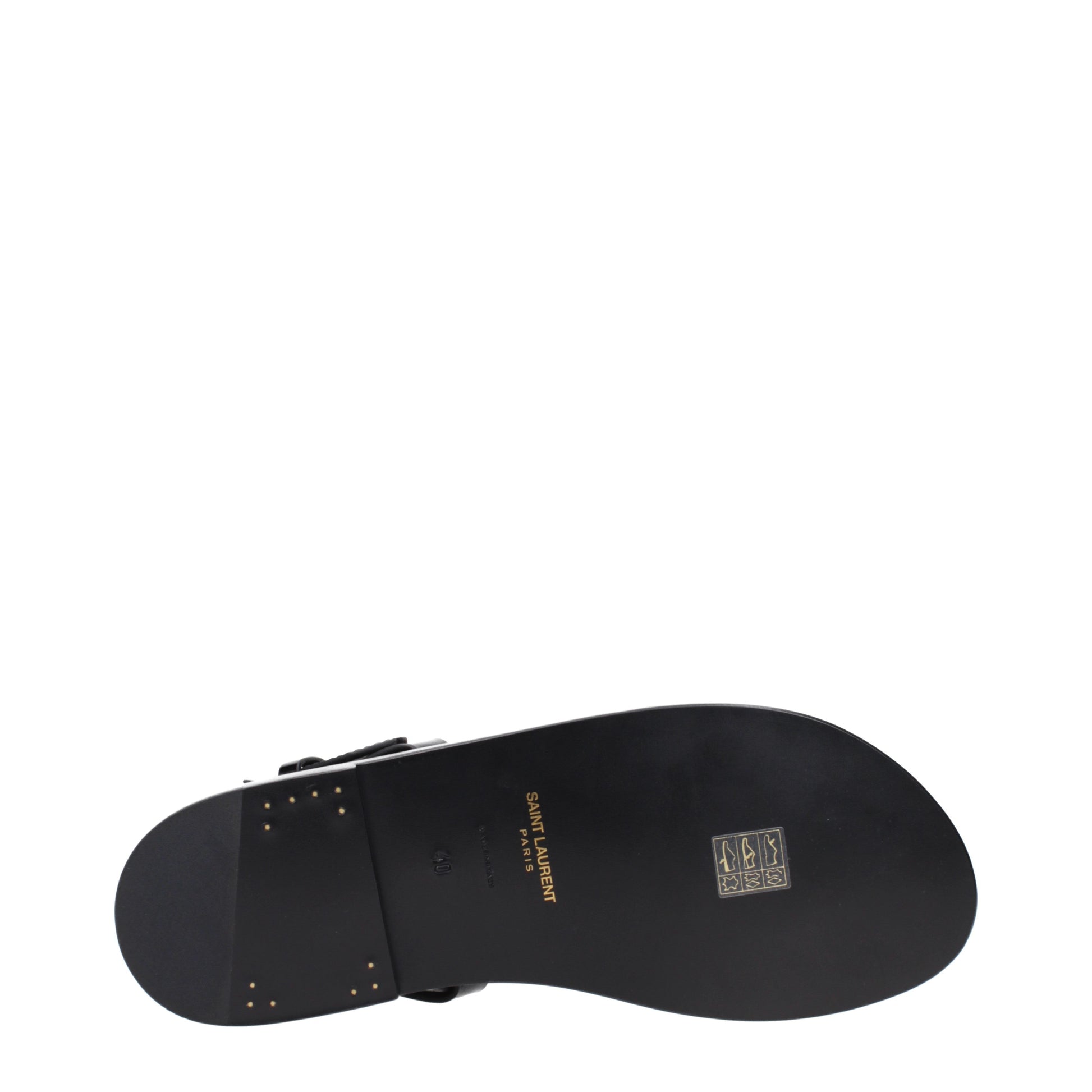 Saint Laurent Men's Sandals Leather