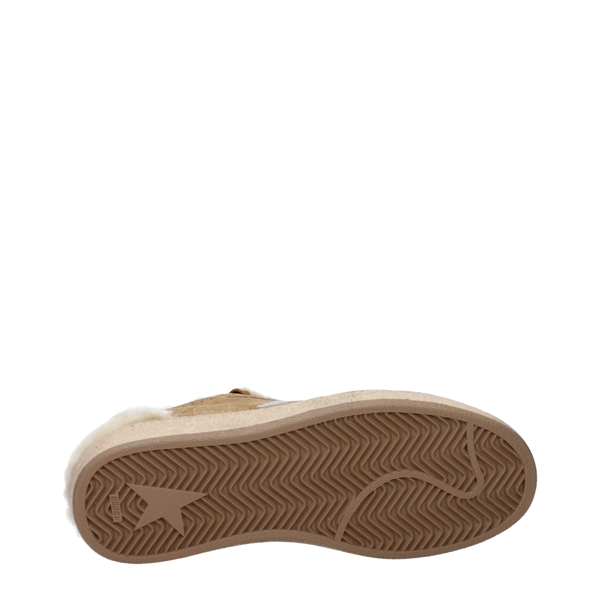 Golden Goose Sneakers Women Suede Brown/Cognac