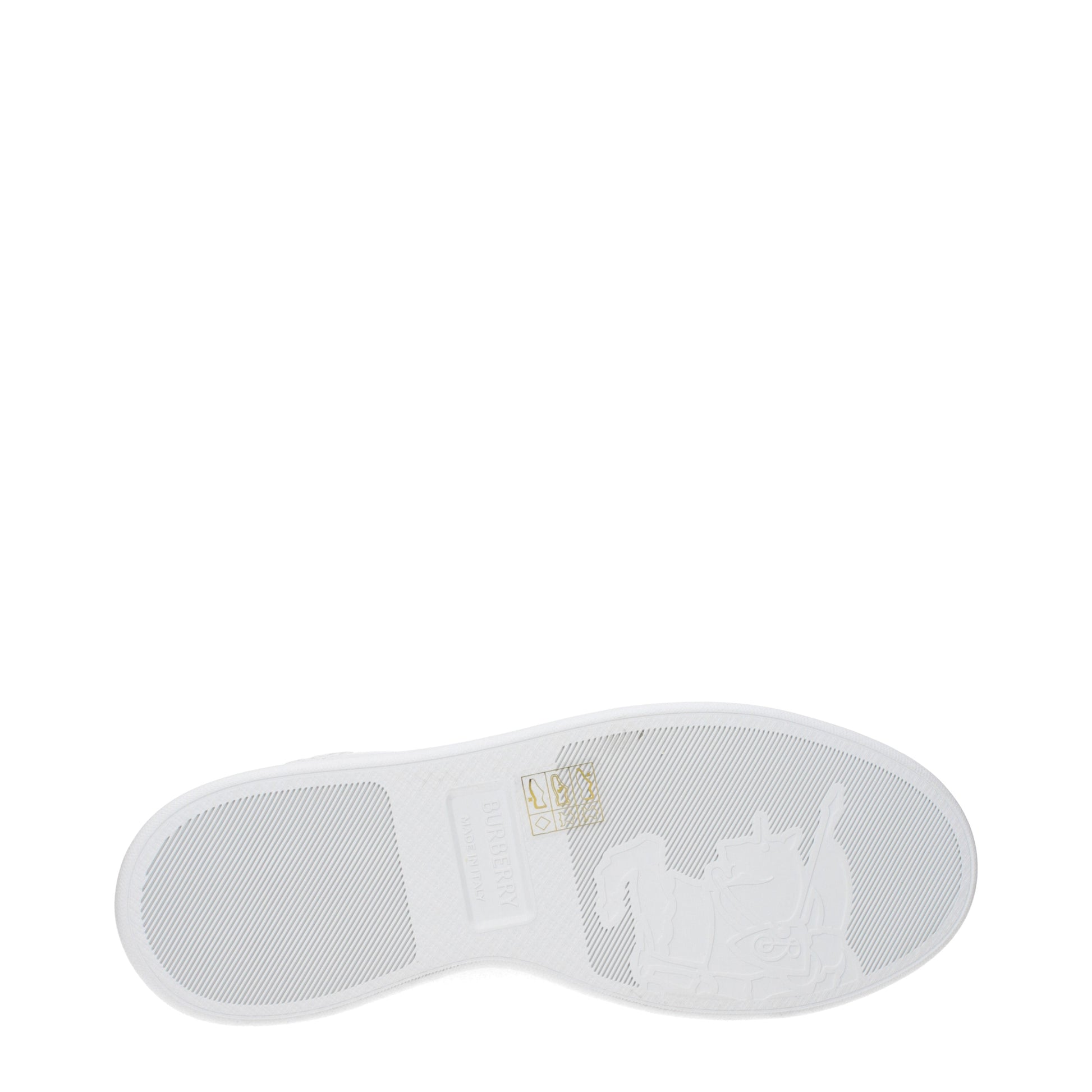 Burberry Sneakers Women Leather White/Sand