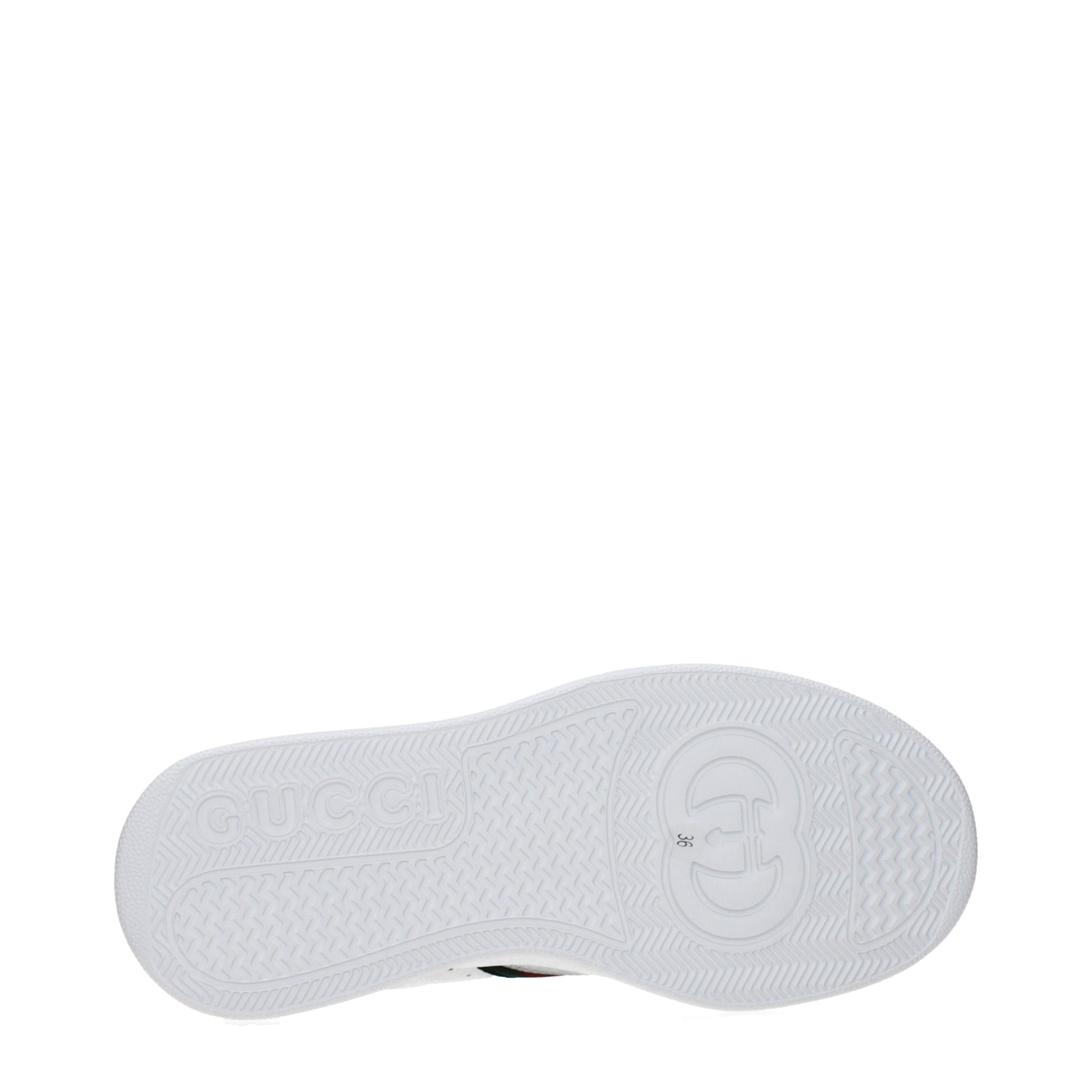 Gucci Sneakers Women Leather White/Silver