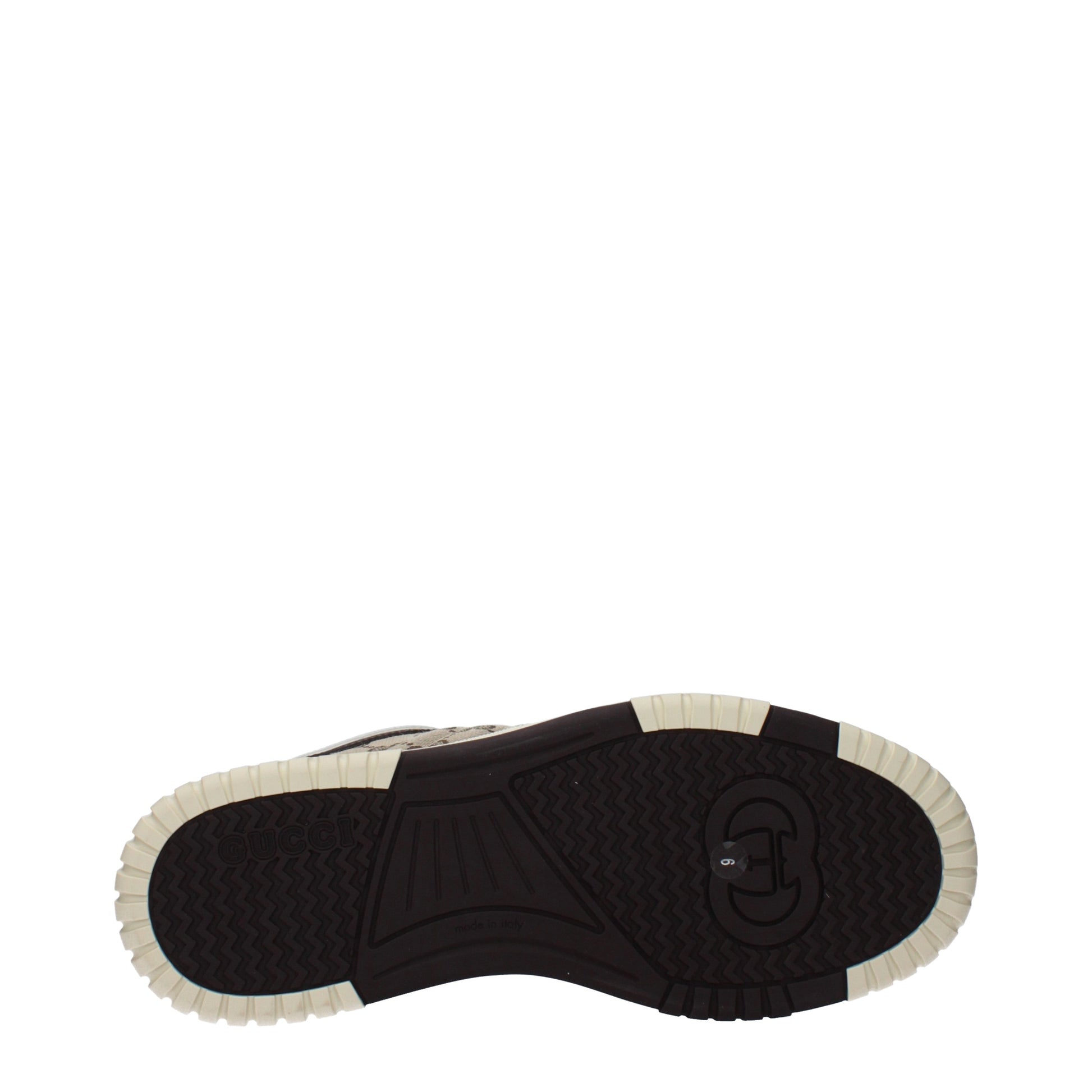 Gucci Sneakers Men Fabric  Beige/Ebony
