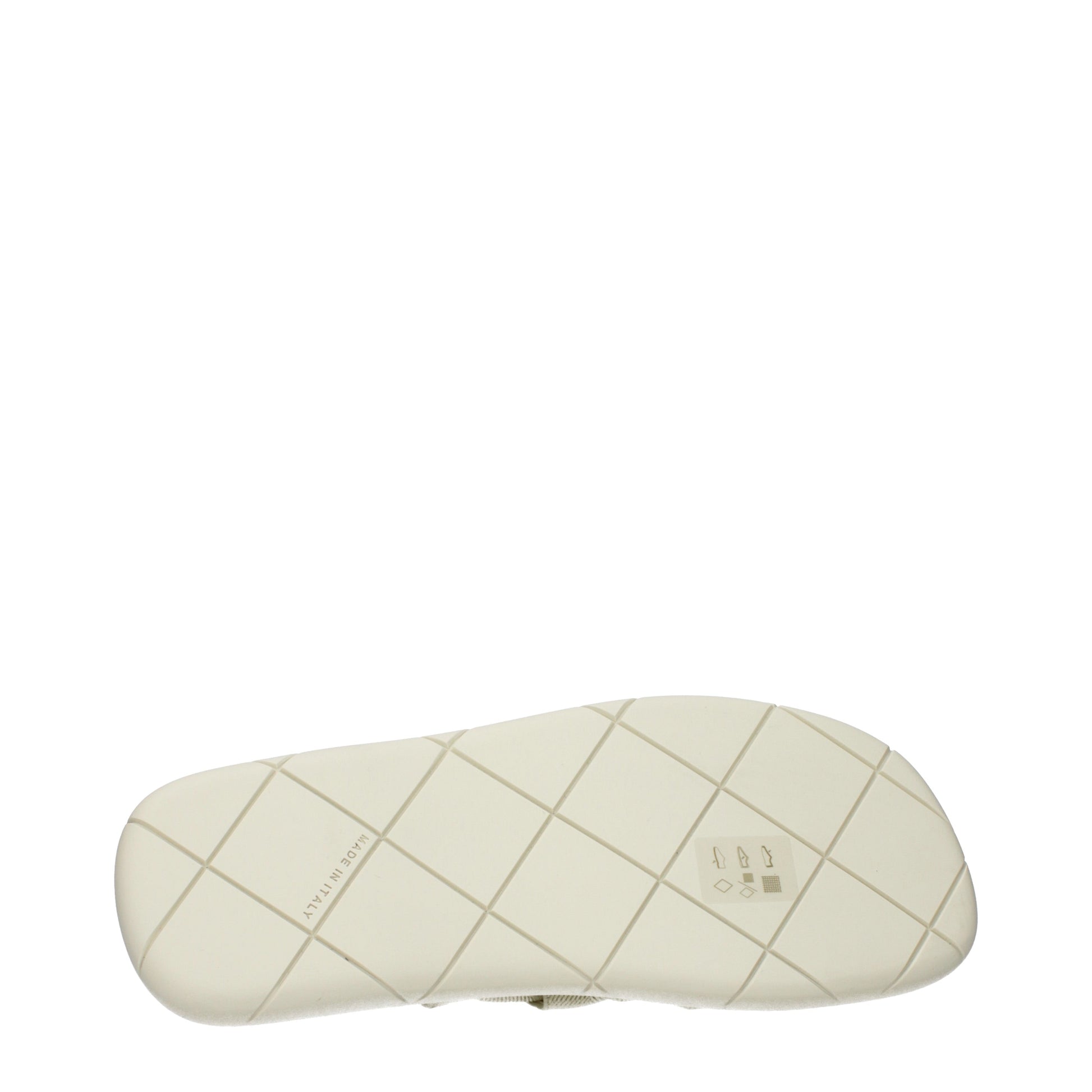Bottega Veneta Men's Slippers and Clogs Fabric Salt