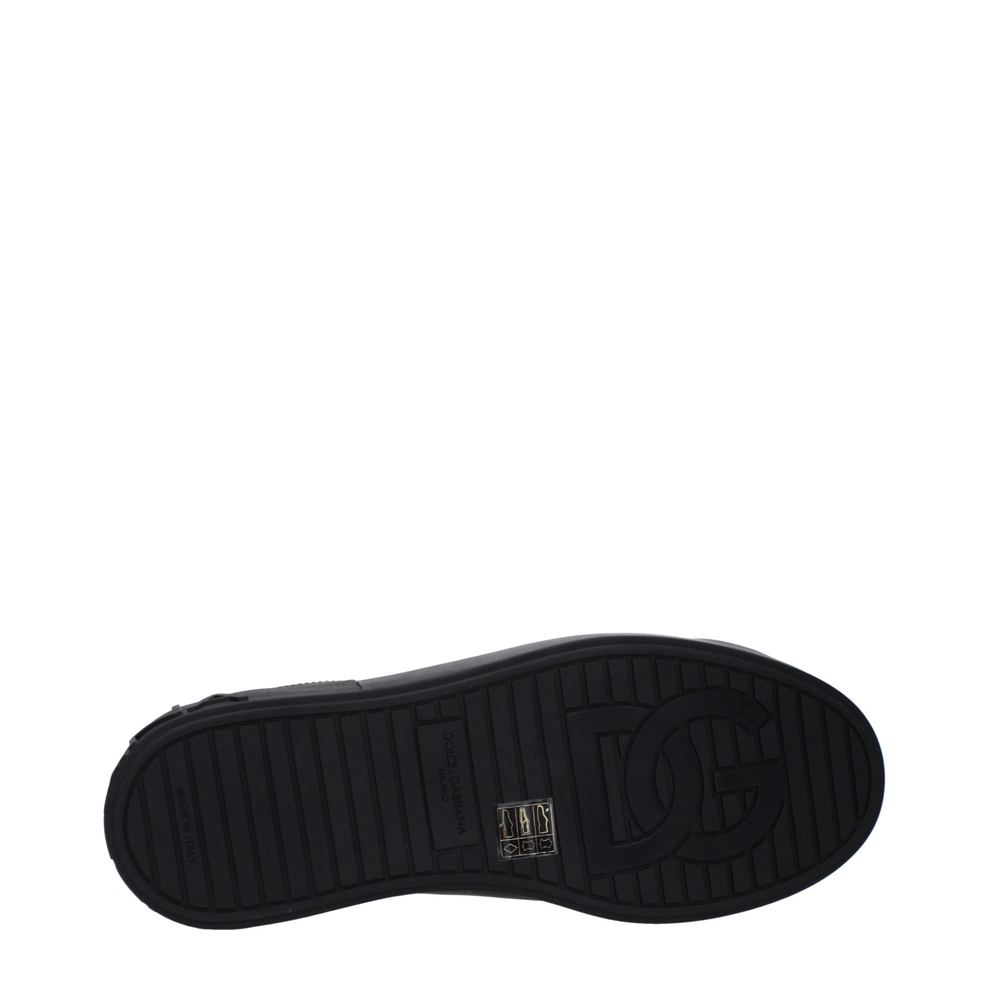 Dolce&Gabbana Sneakers Men Leather Black