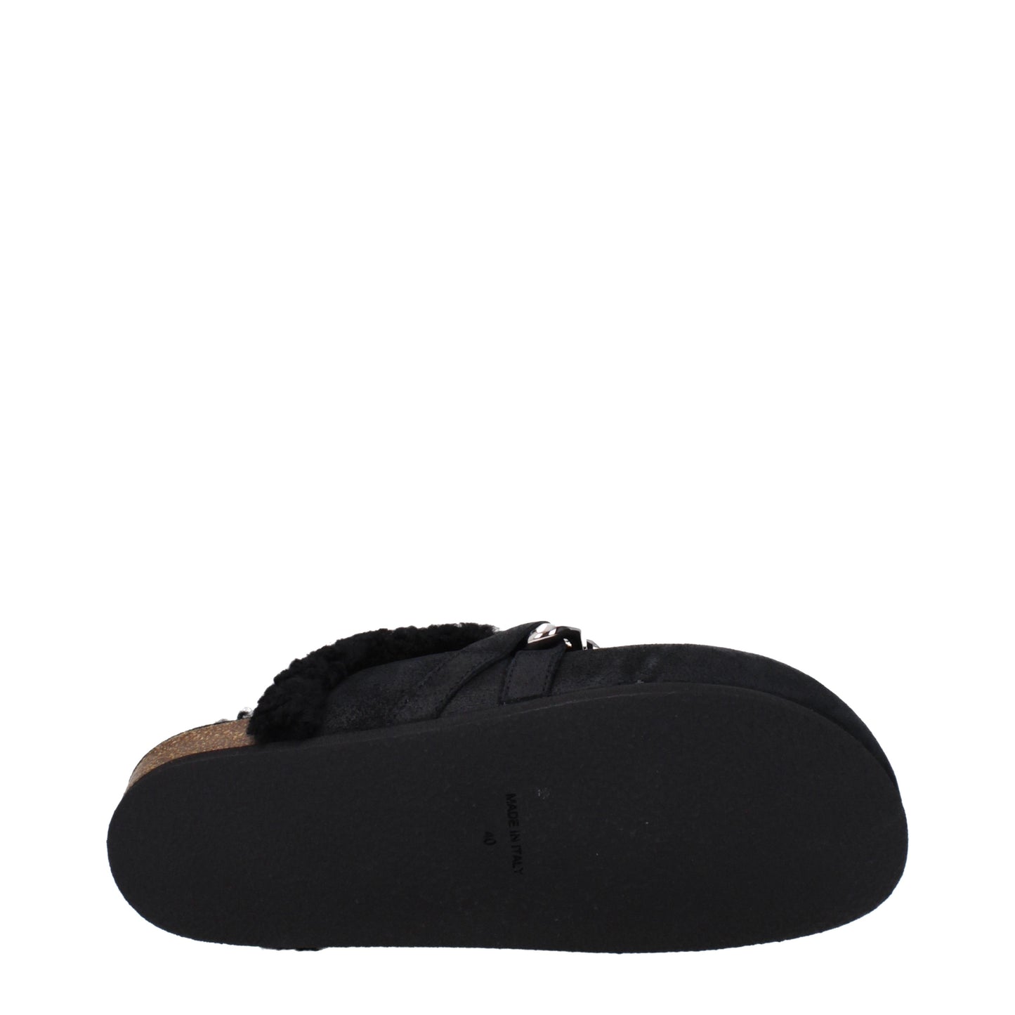 Jw Anderson Sandals & Slippers Men Suede Black